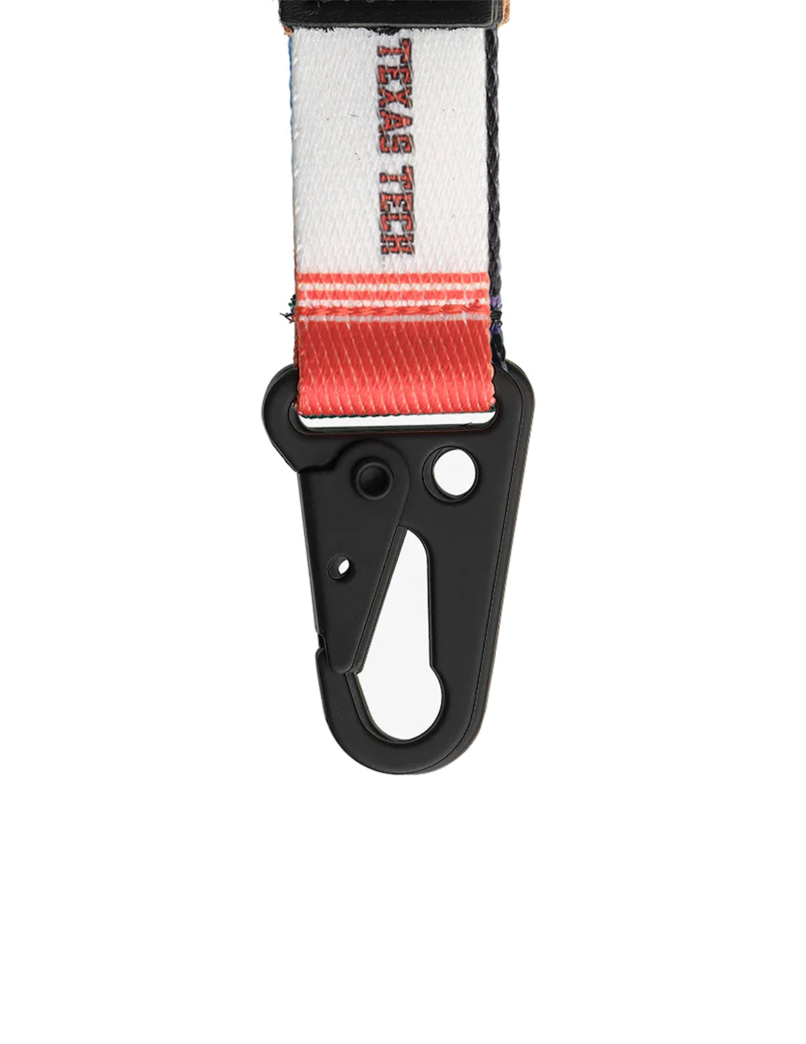 TTU Texas Tech White Keychain Clip