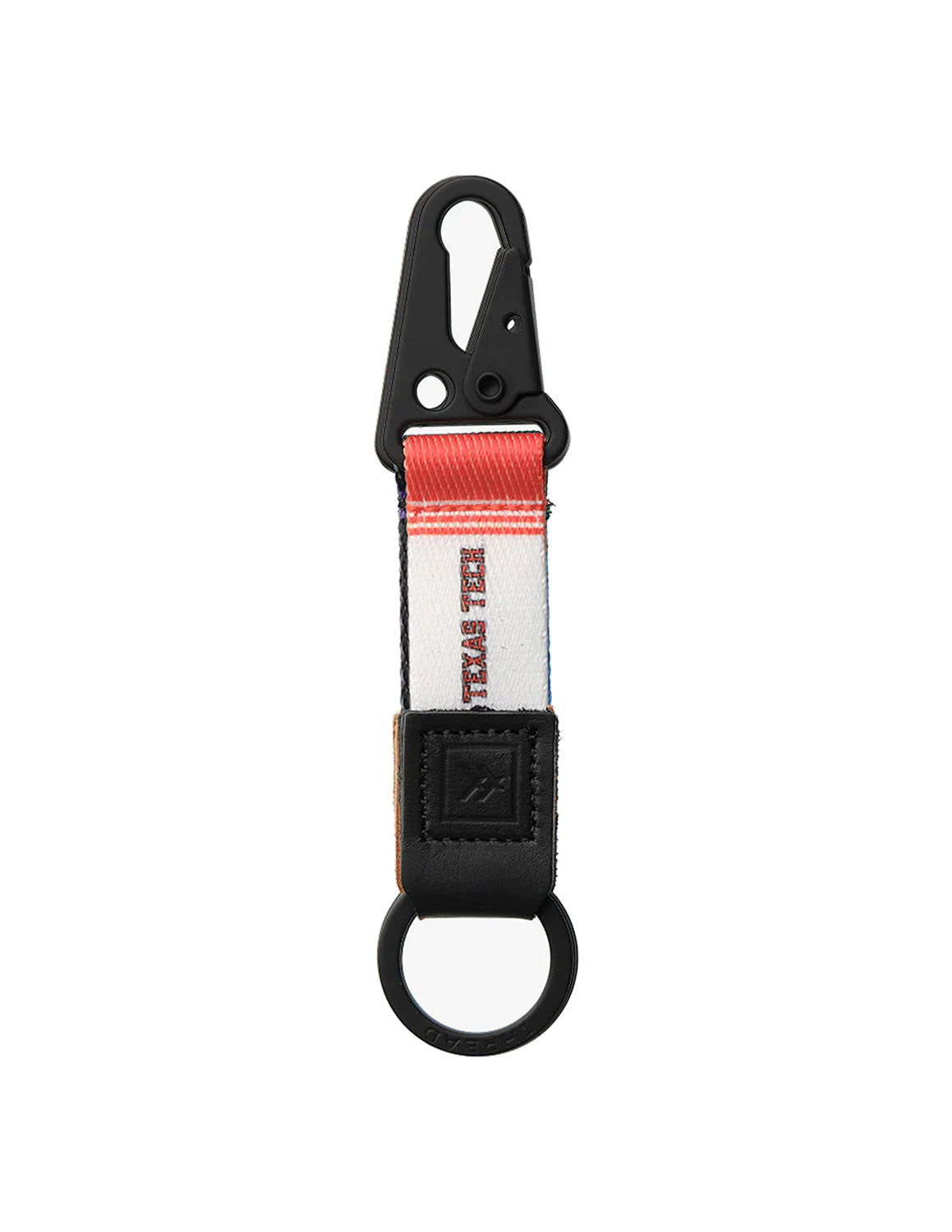 TTU Texas Tech White Keychain Clip