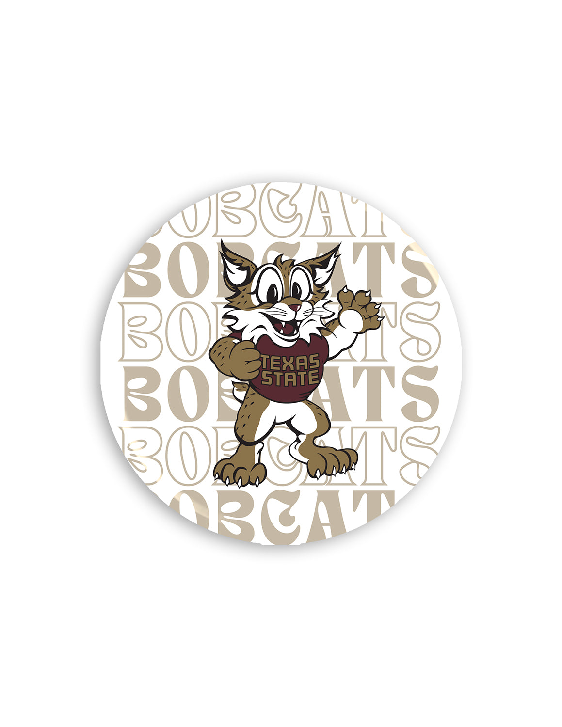 TXST 3" Nimbus Button