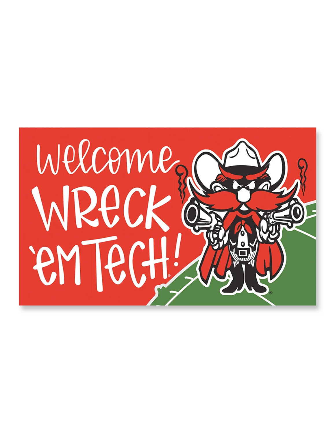 TTU Welcome Doormat