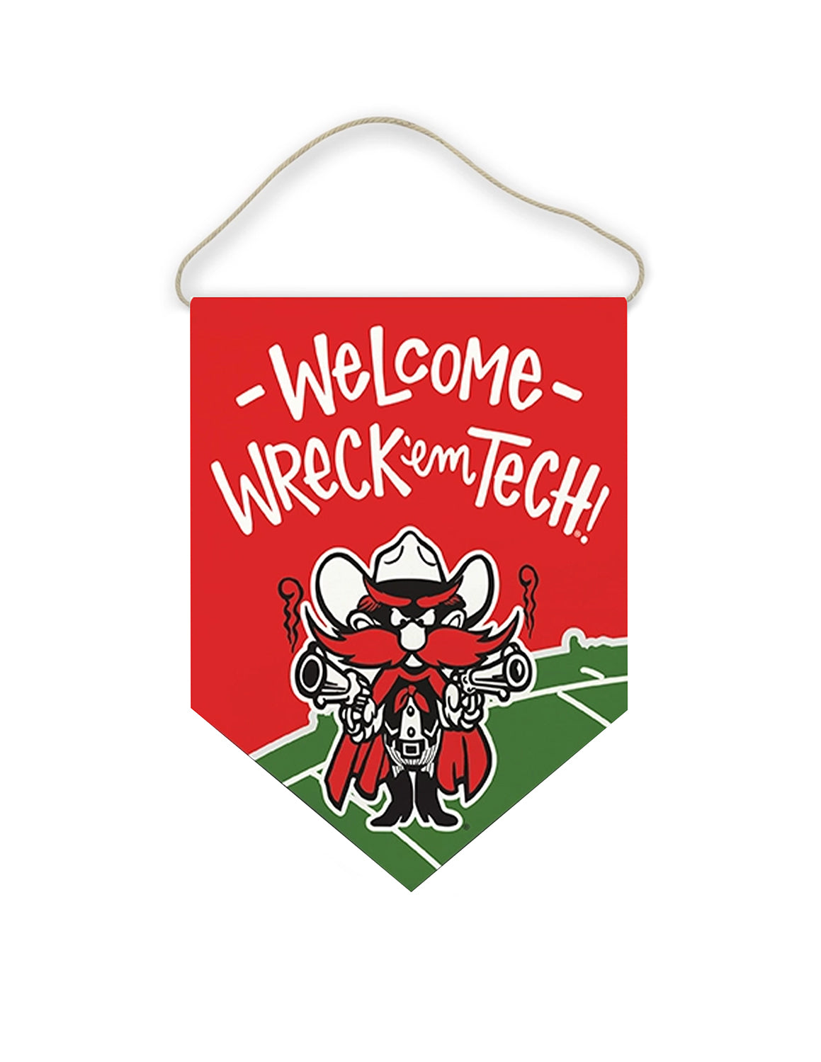 TTU Welcome Door Hanger