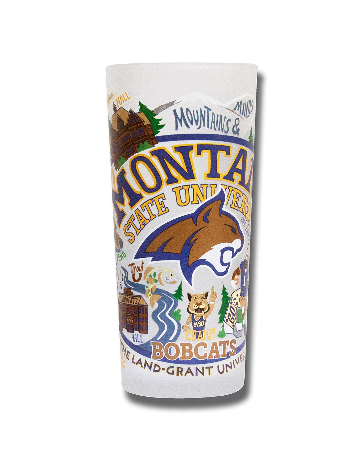 MSU Collegiate Drinking Glass