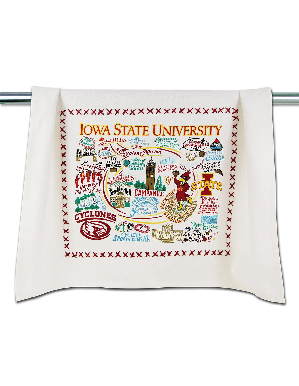 ISU Collegiate Dish Towel