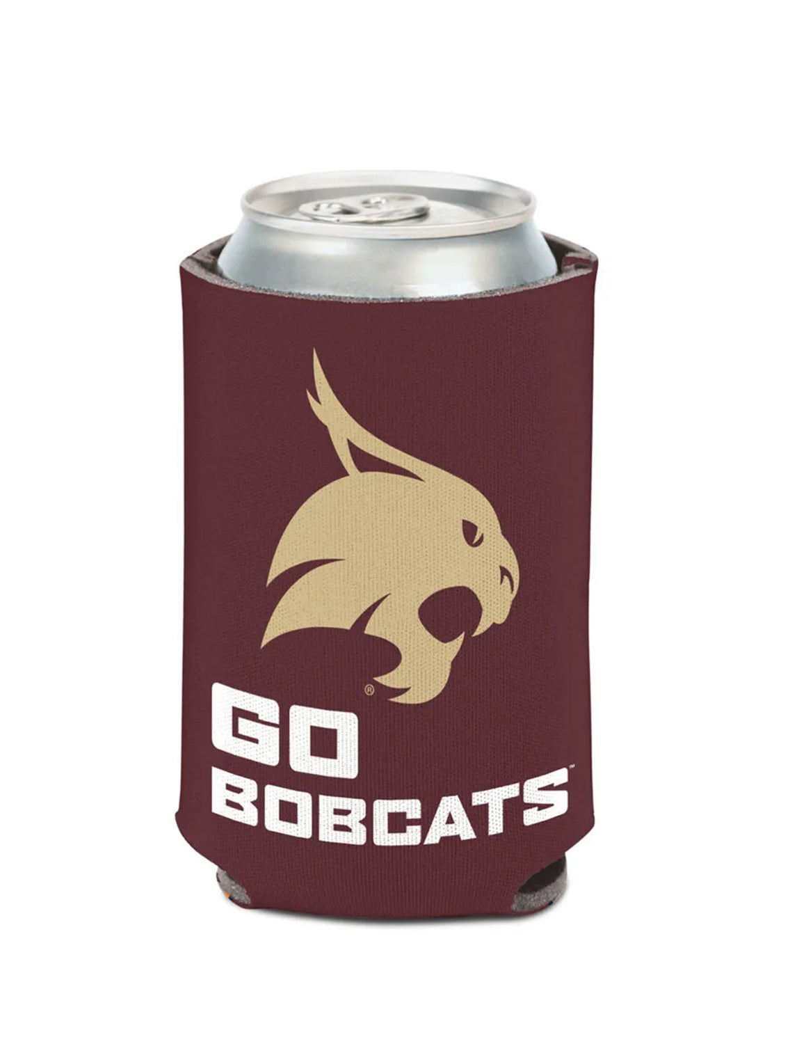 TXST Bobcats Slogan Can Cooler