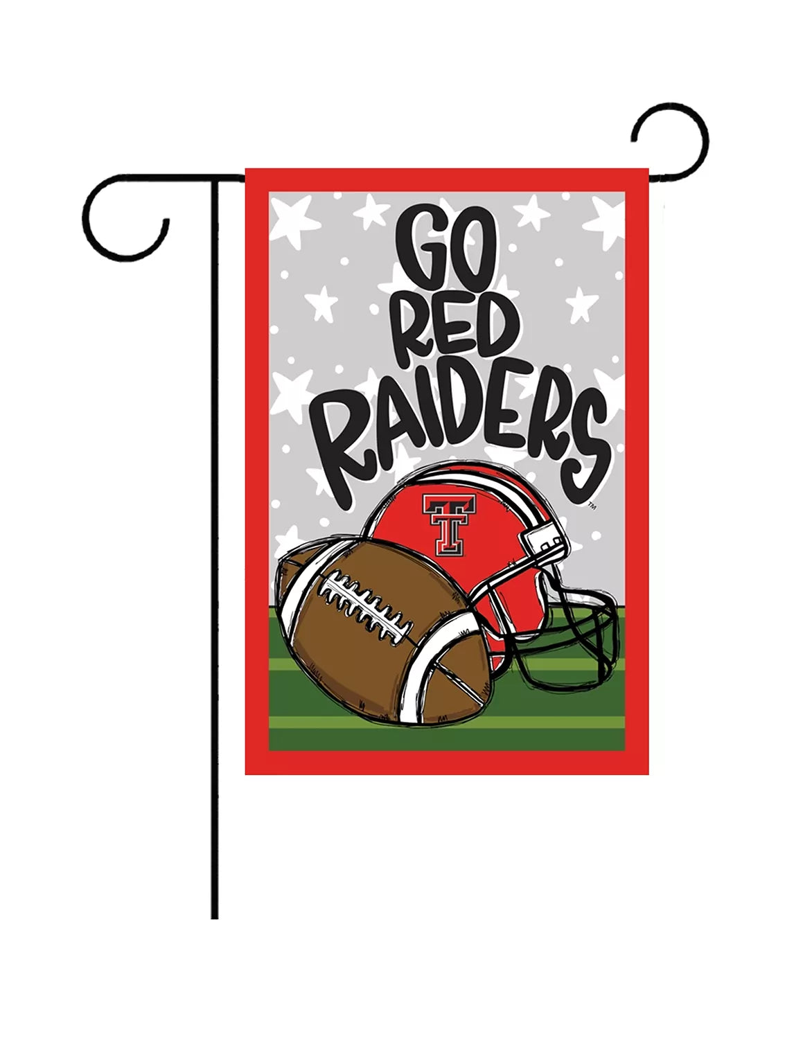 TTU Football Garden Banner