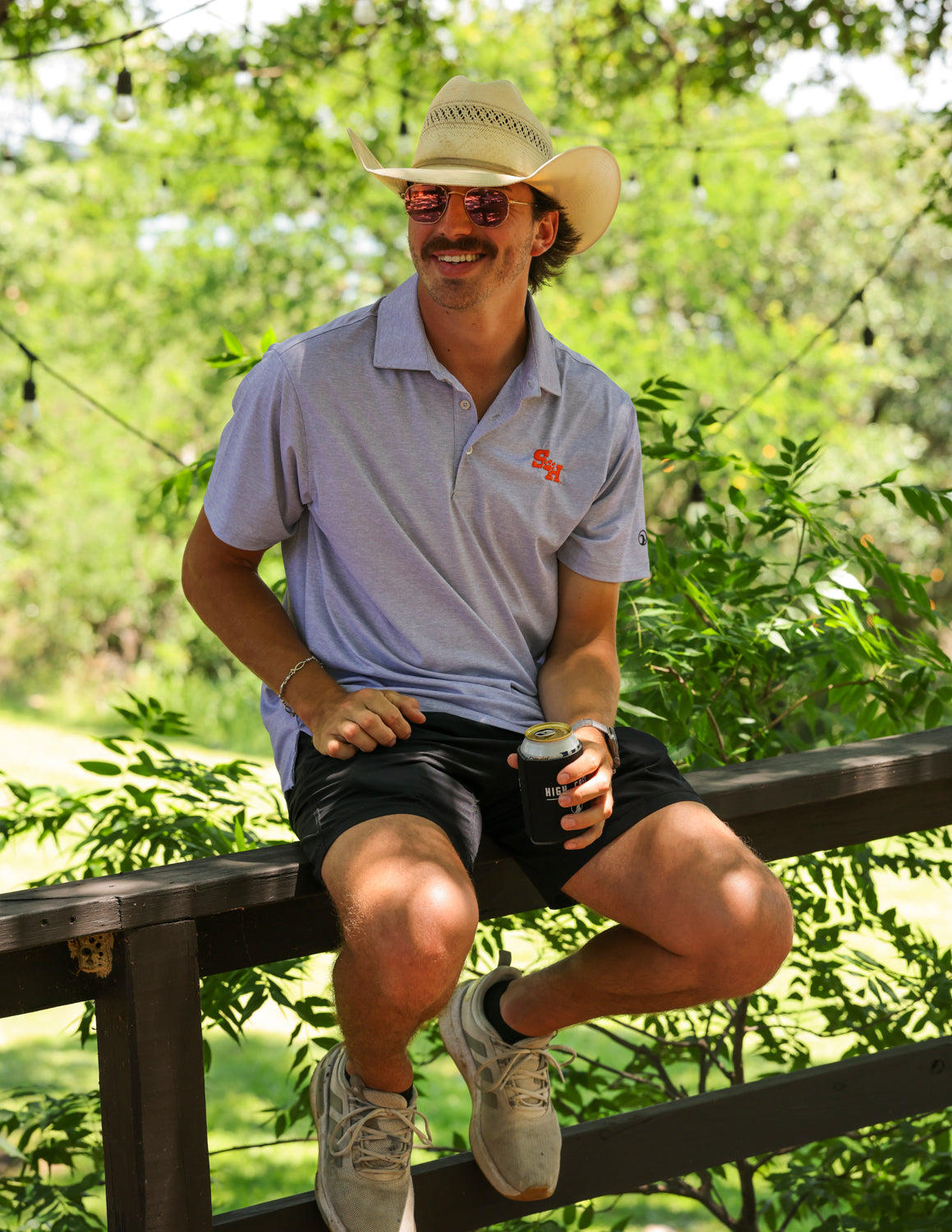 SHSU G SH Paw Clayton Polo