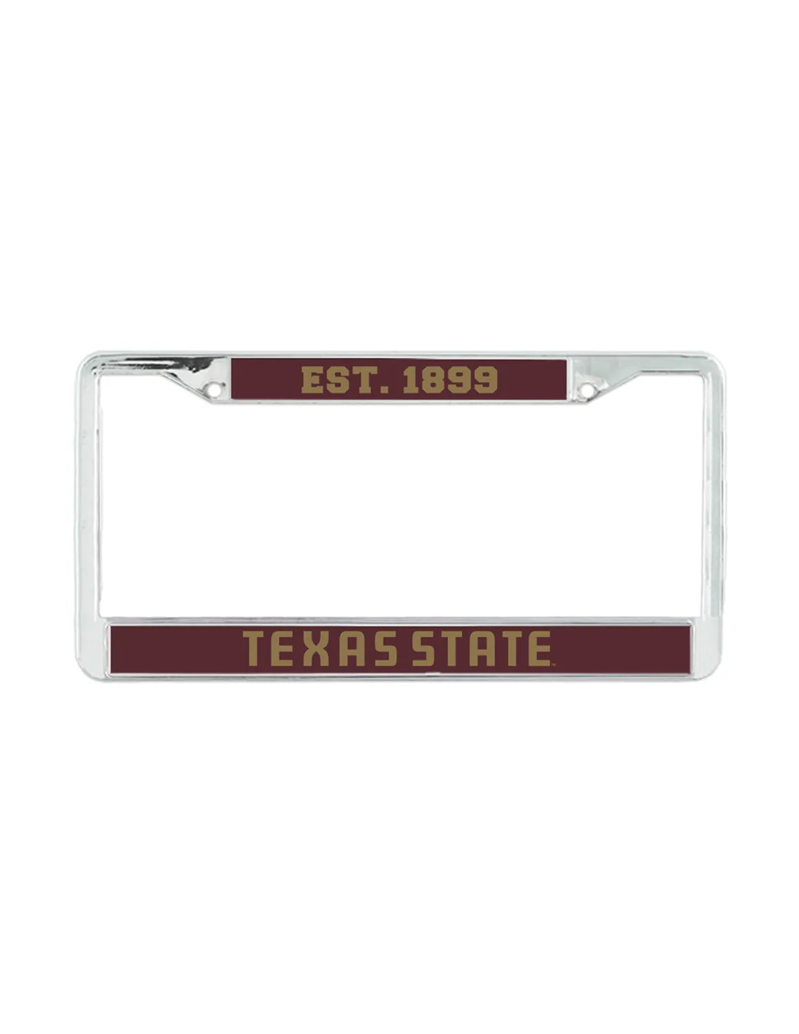 TXST Metal Plate Frame