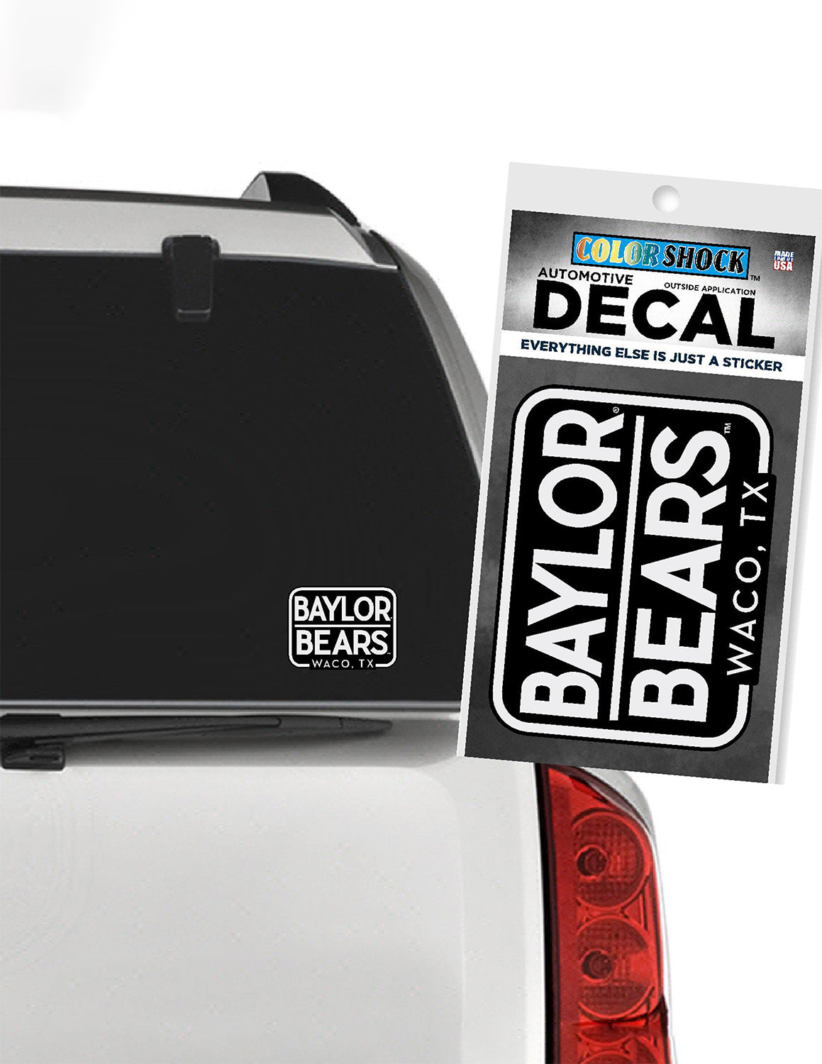 BU Bears Taylor Car Decal