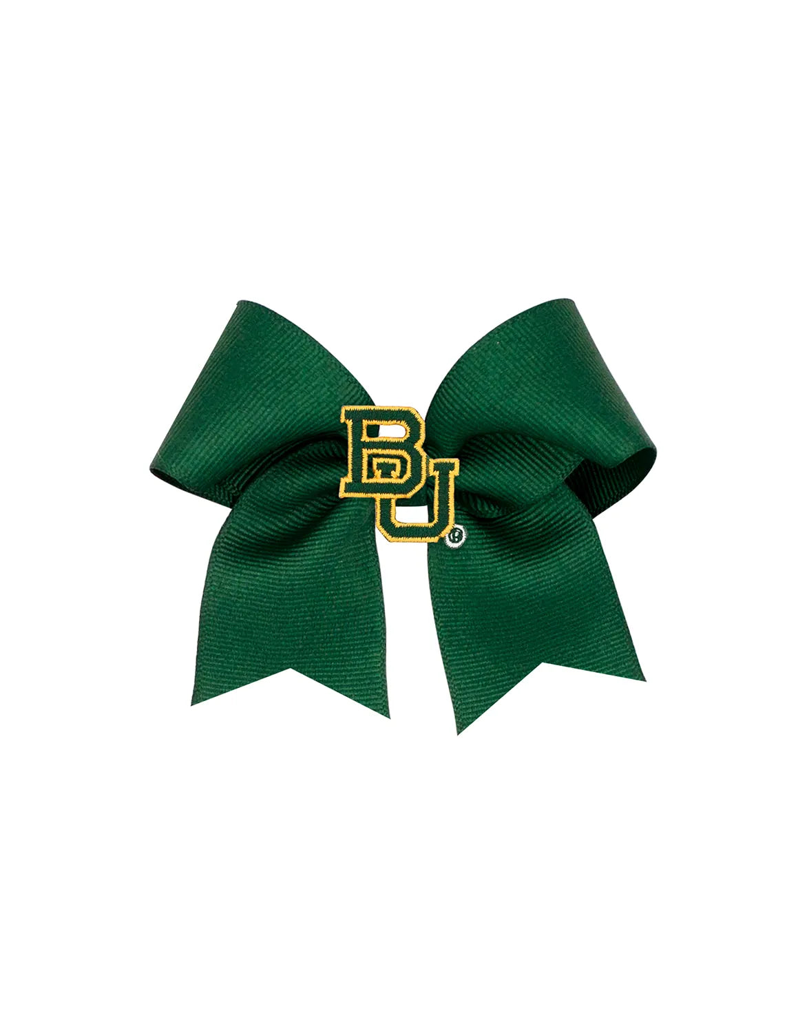 BU Medium Patch Cheer Hair Bow