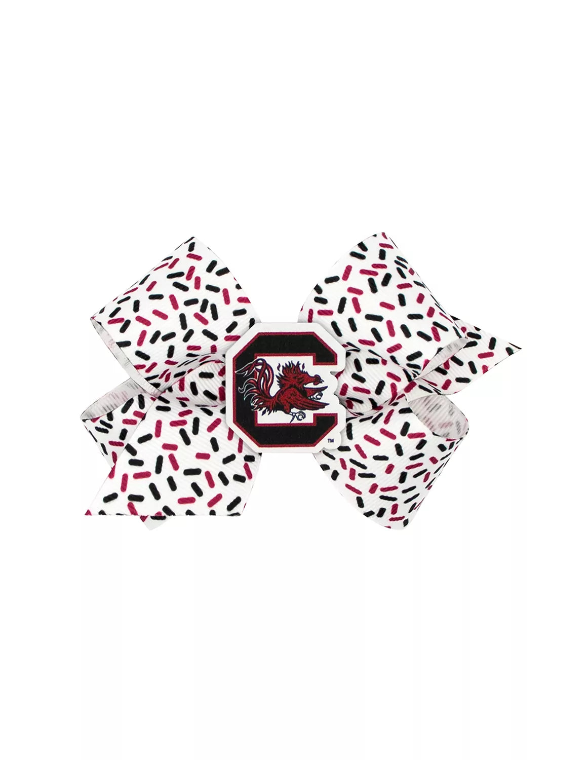 USC Medium Confetti Print Bow