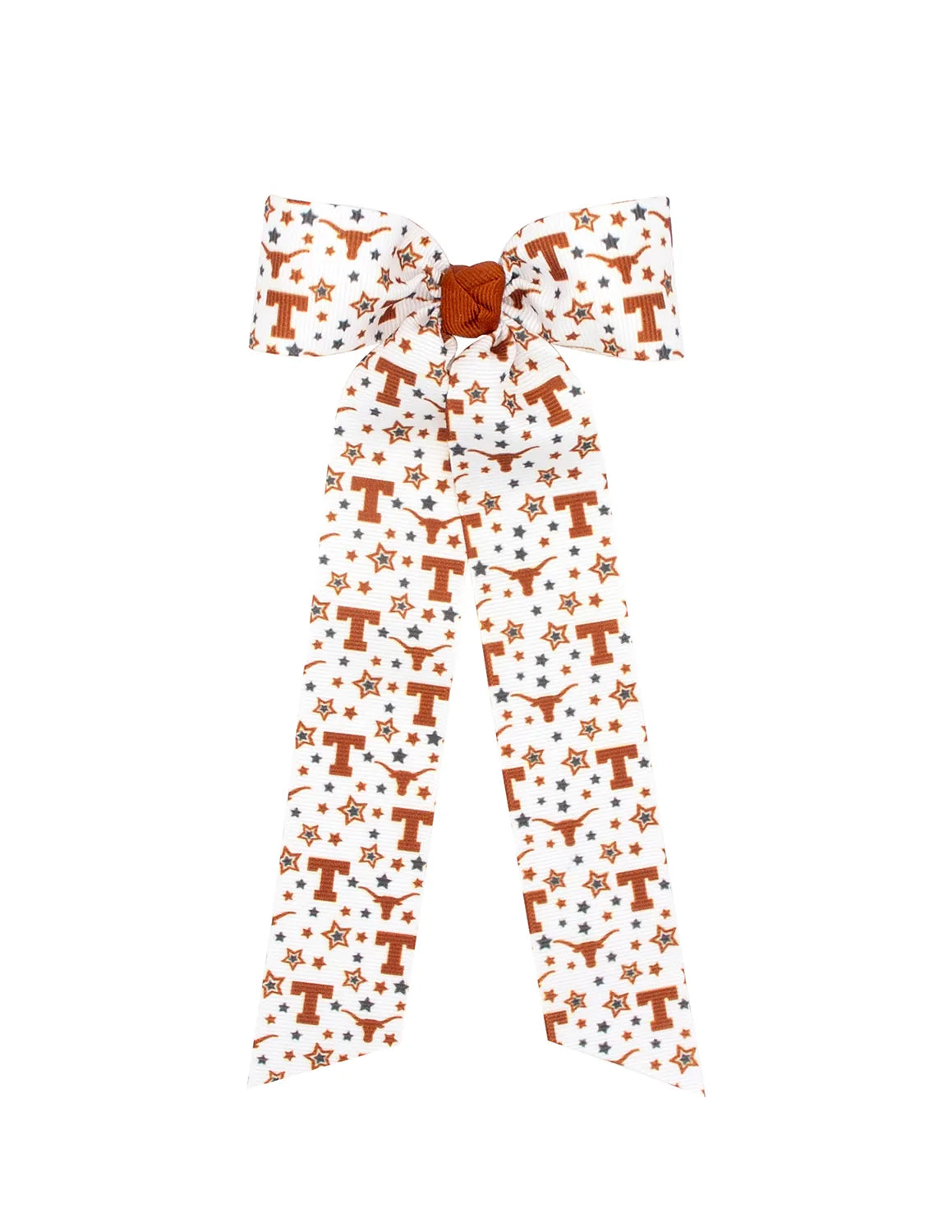 UT Stream Tail Tie Hair Bow