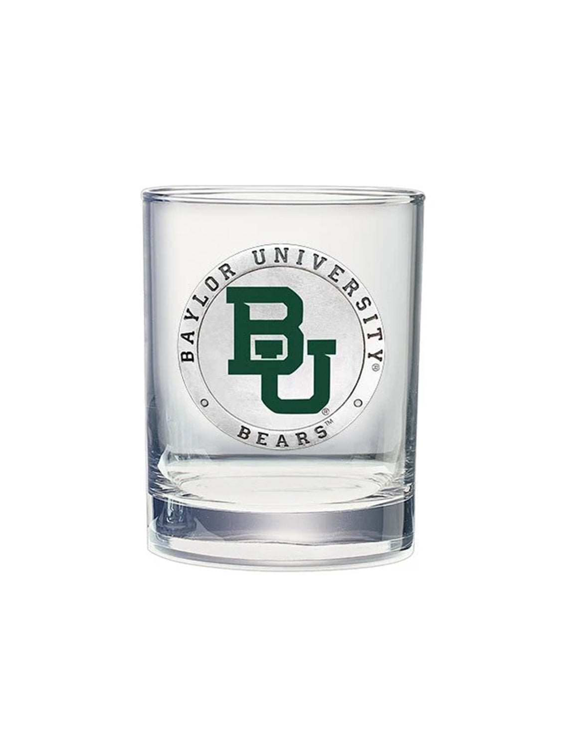 BU Bears Double Old Fashioned Glass