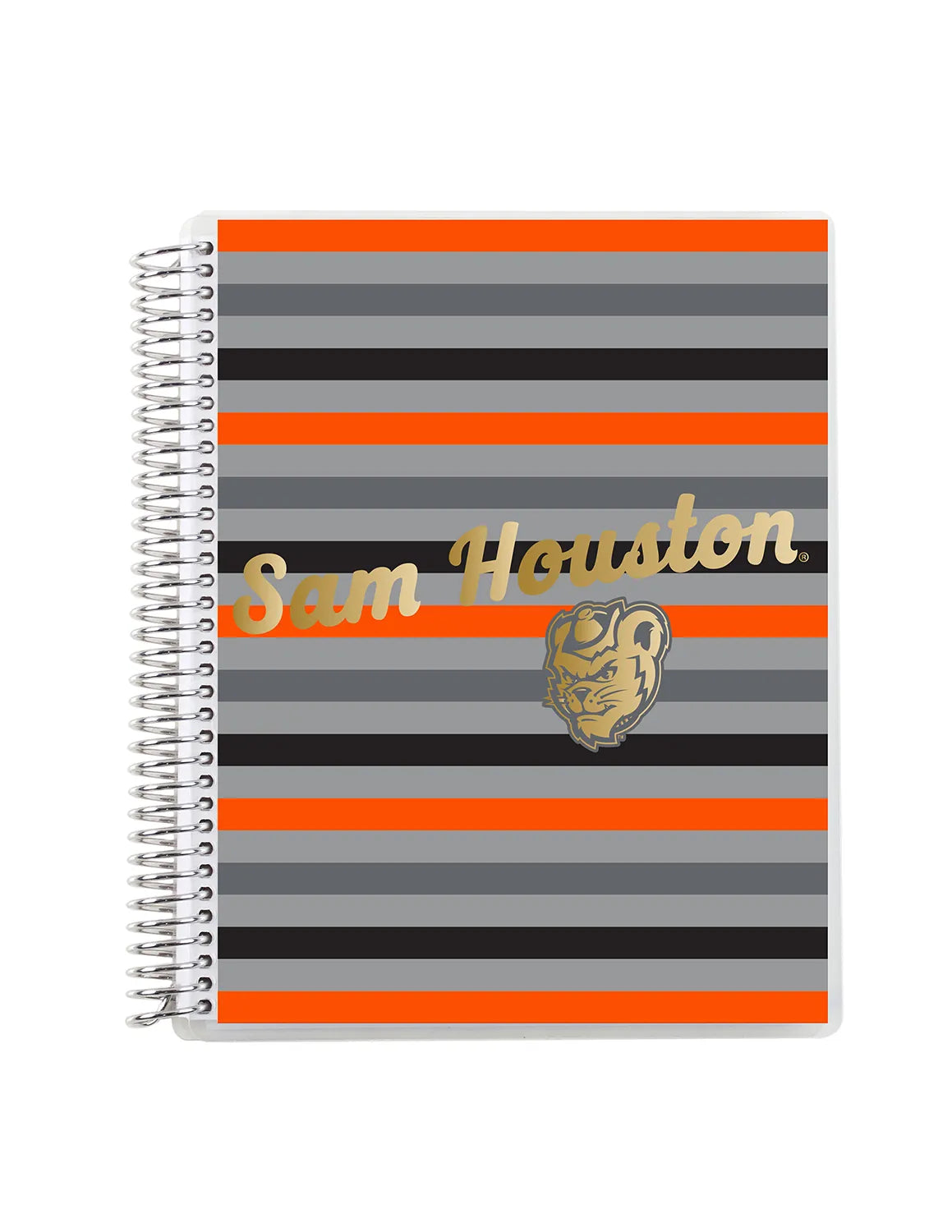 SHSU Metallic Coiled 7"x9" Notebook