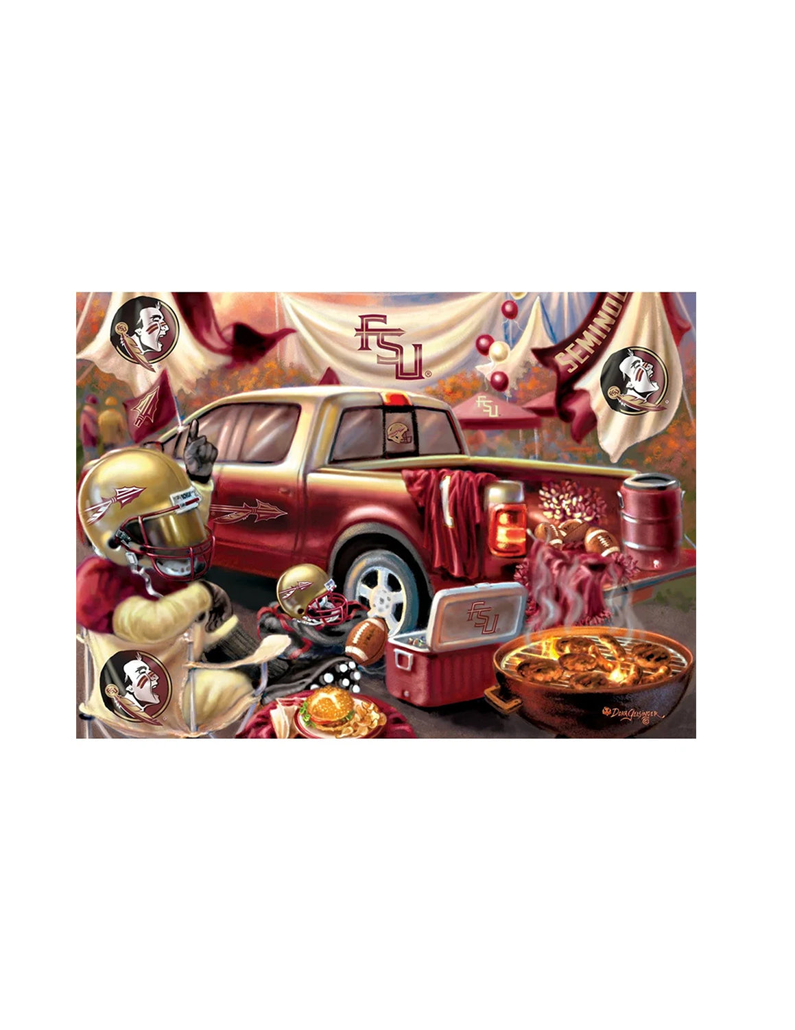 FSU Gameday 1000pc Puzzle