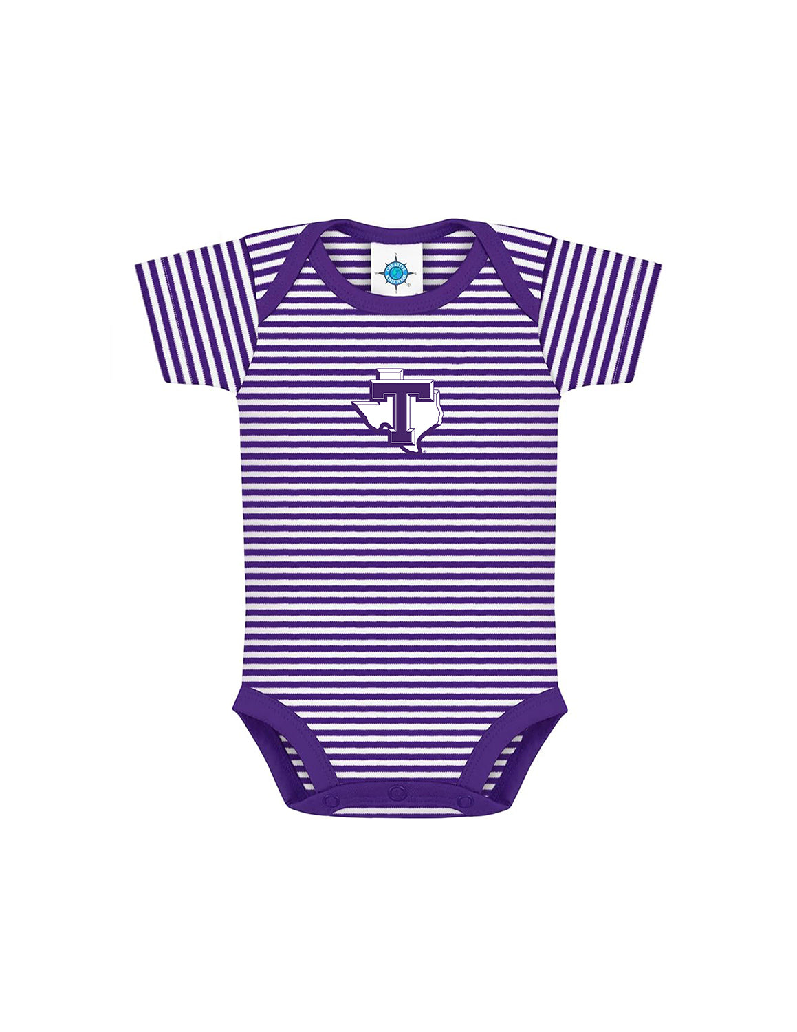 TSU Striped Infant Onesie