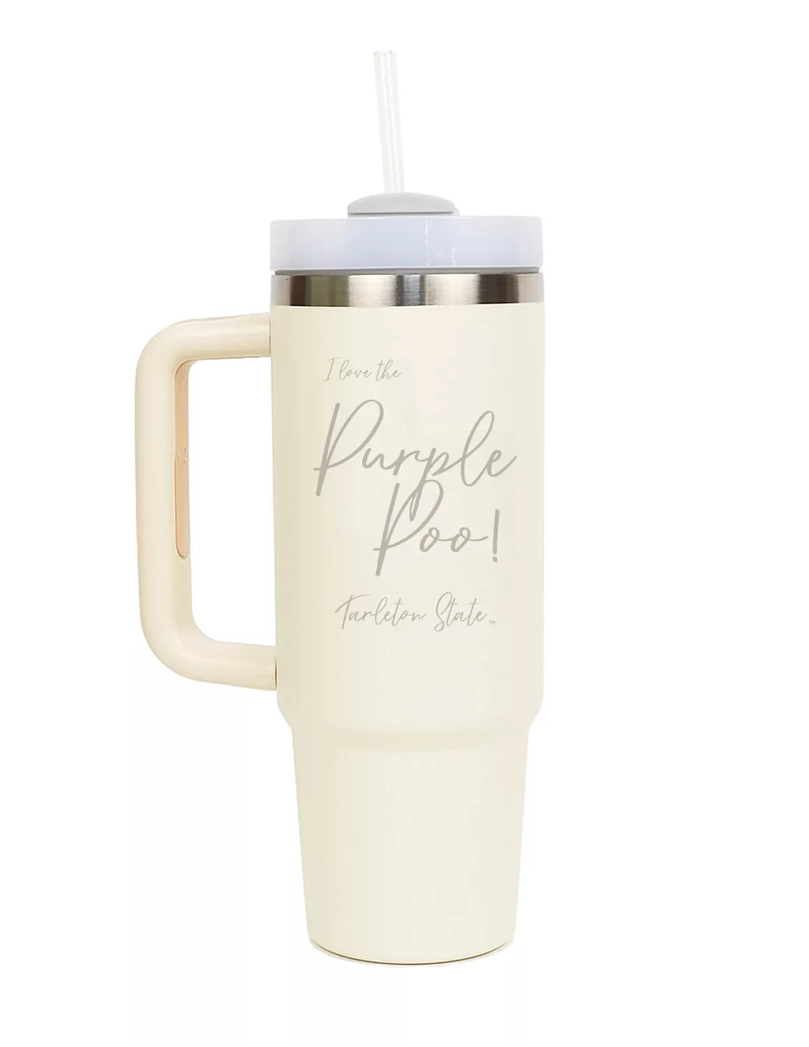 TSU I Love Poo Tumbler