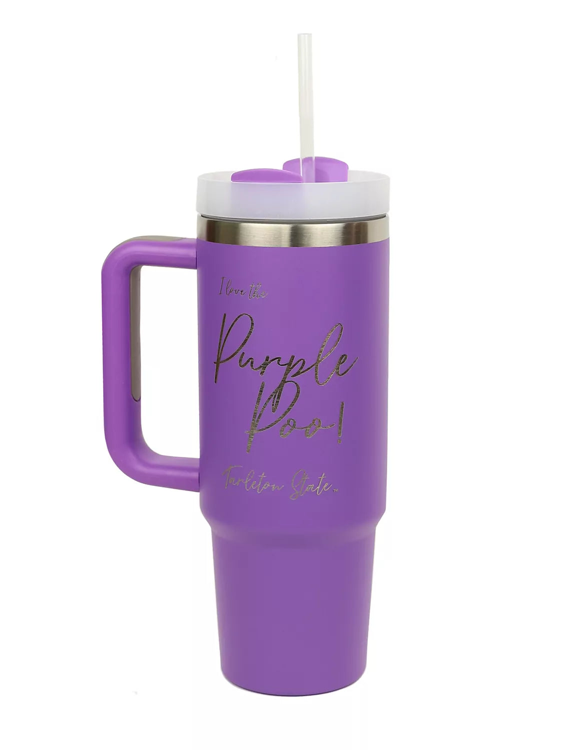 TSU I Love Poo Tumbler
