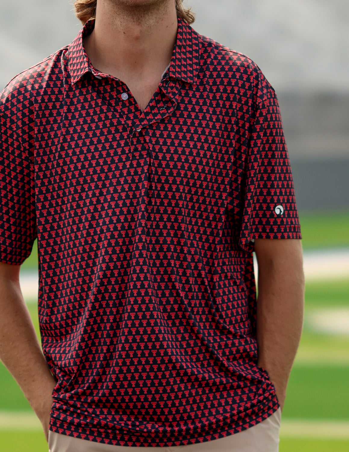 TTU Double T Polo