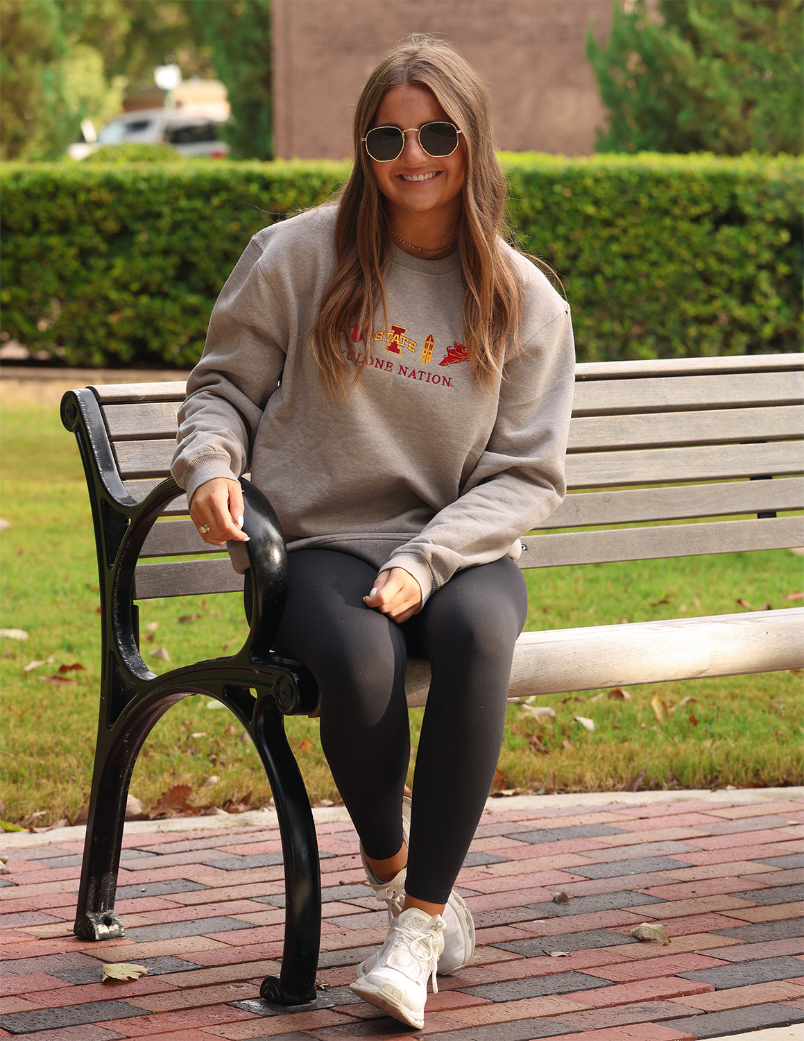 ISU G College Icons Crewneck Sweater