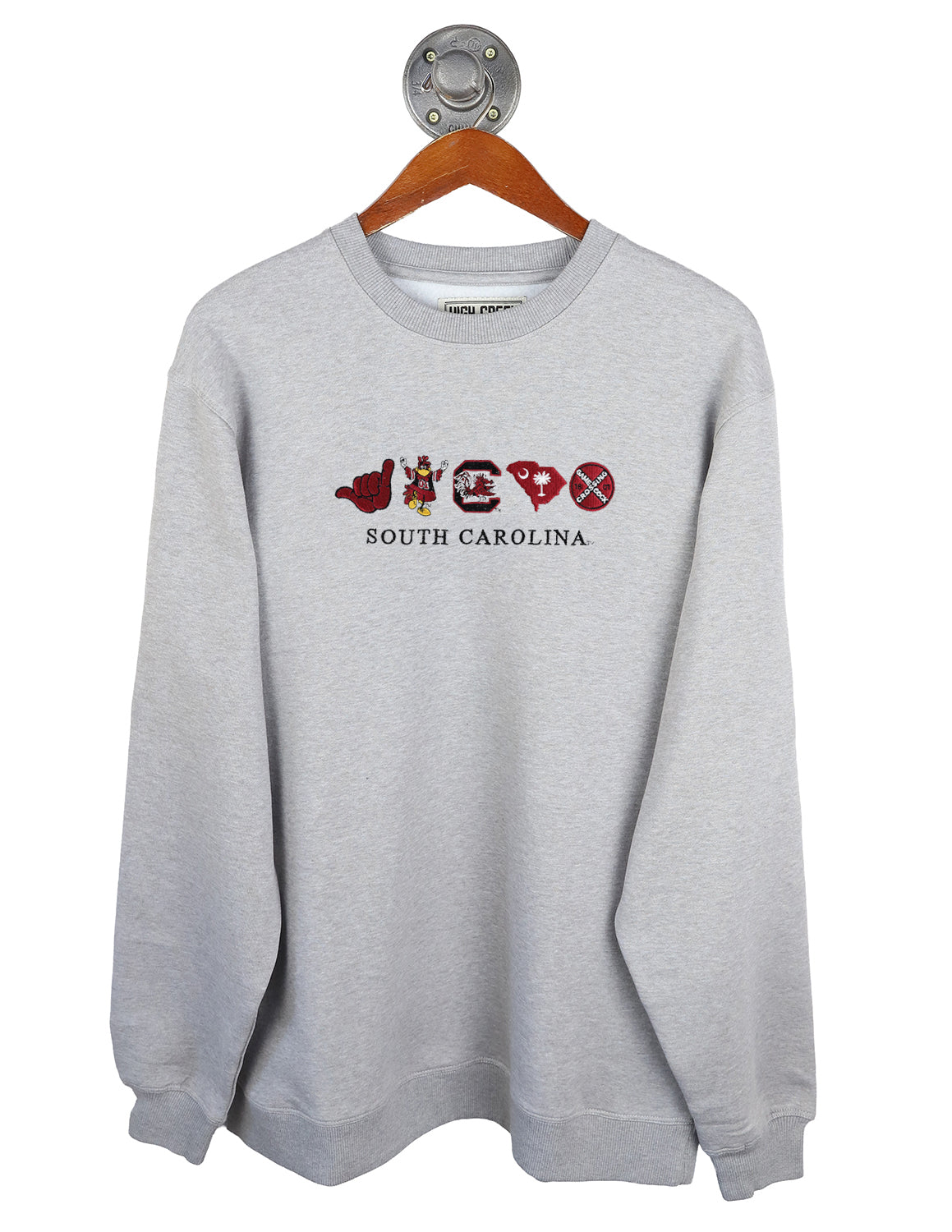 USC G College Icons Crewneck Sweater