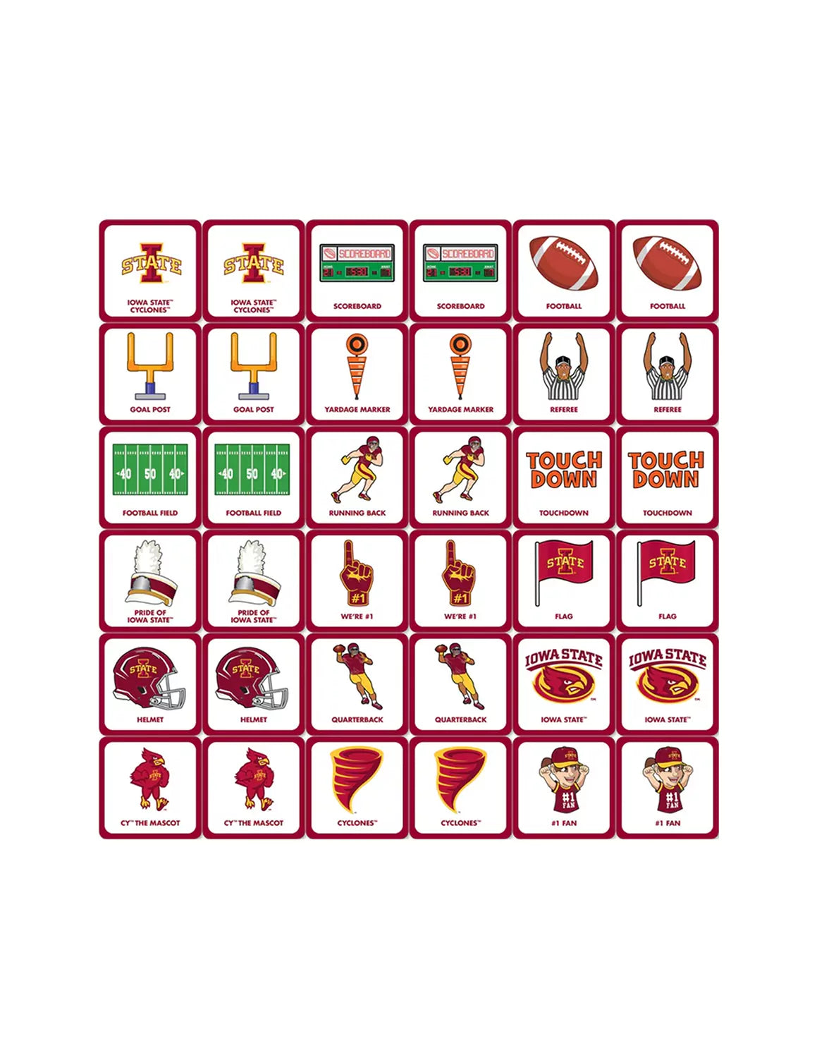 Iowa State Matching Game