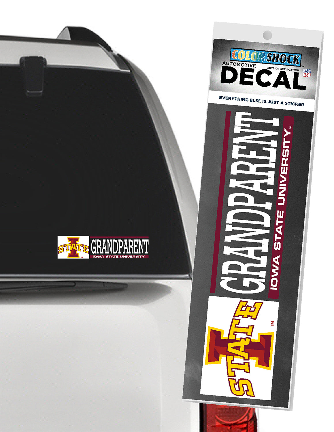 ISU Grandparent Car Decal