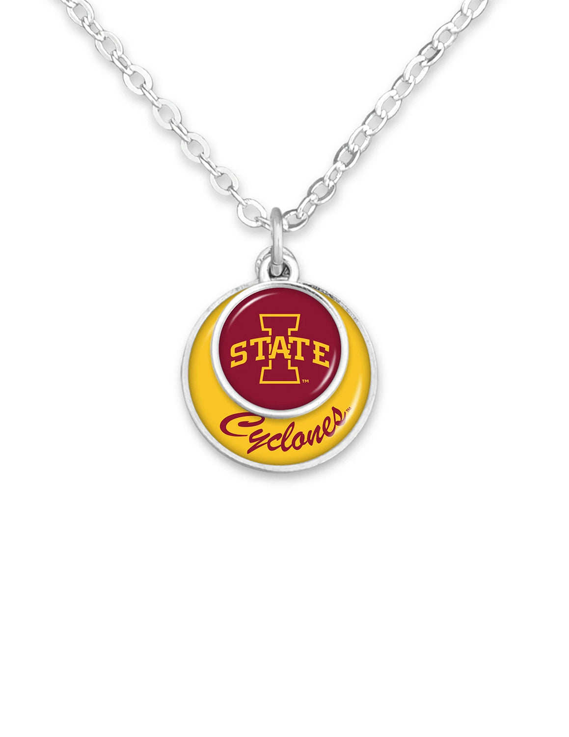 ISU Stacked Disc Necklace