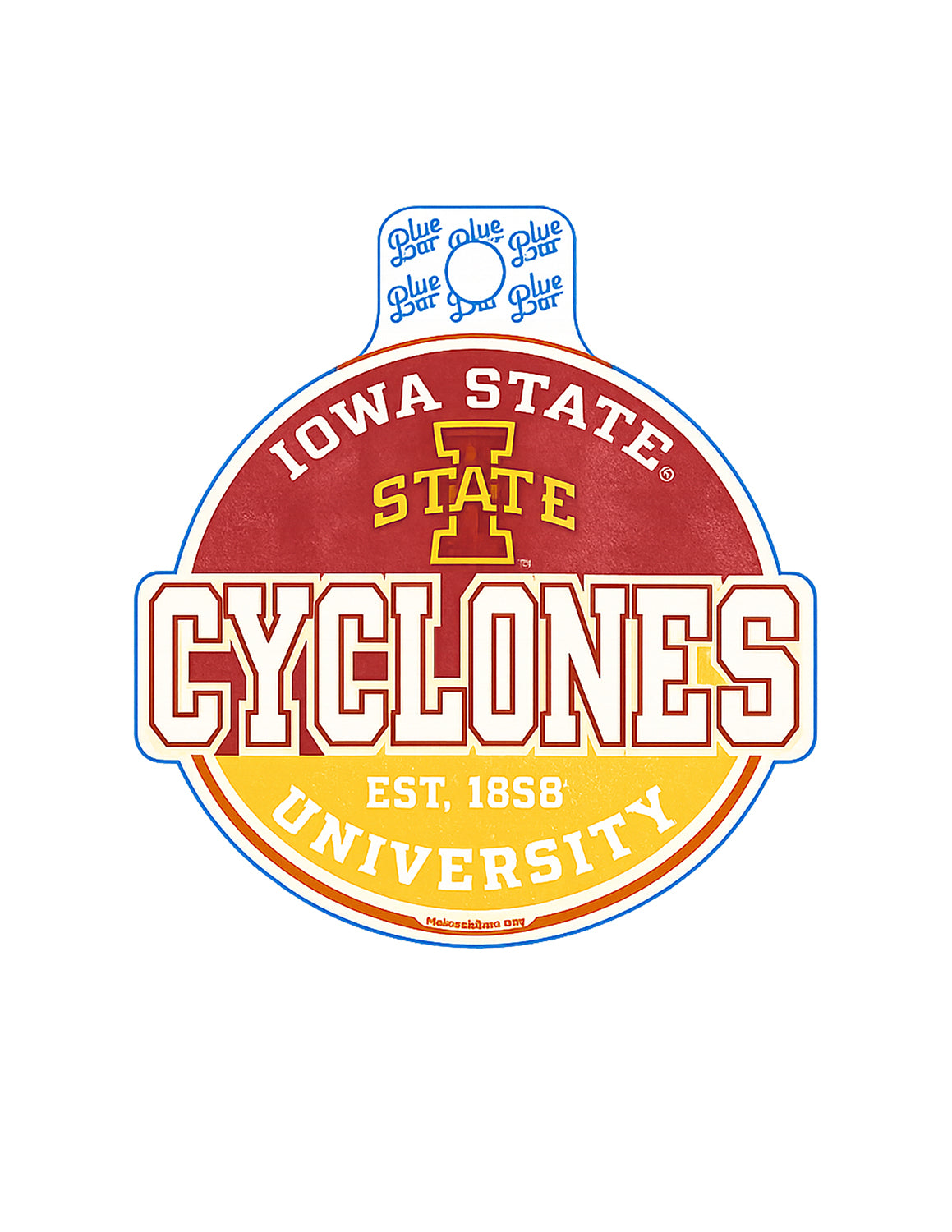 ISU Dotish Sticker