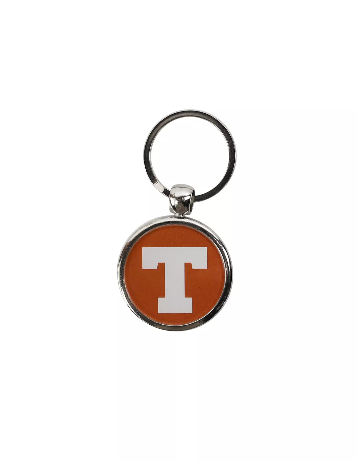 UT Metal Baseball Keychain