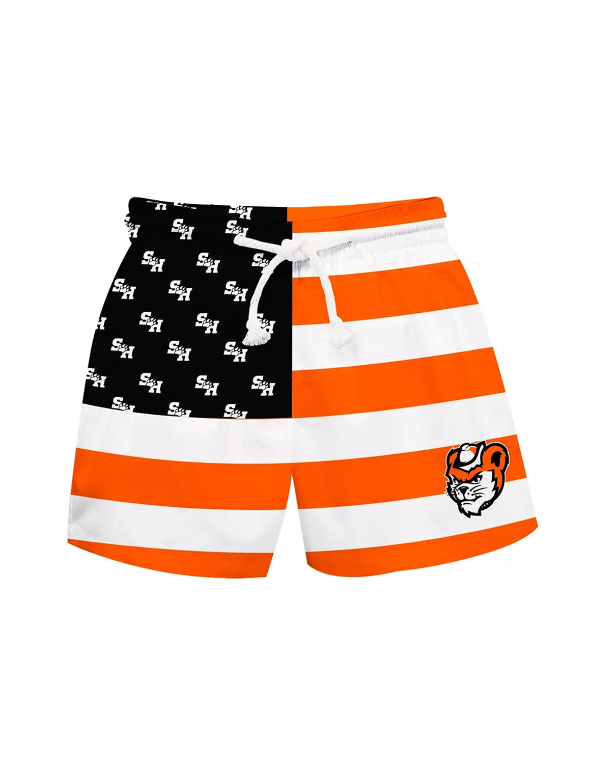 SHSU Kids Flag Swim Shorts