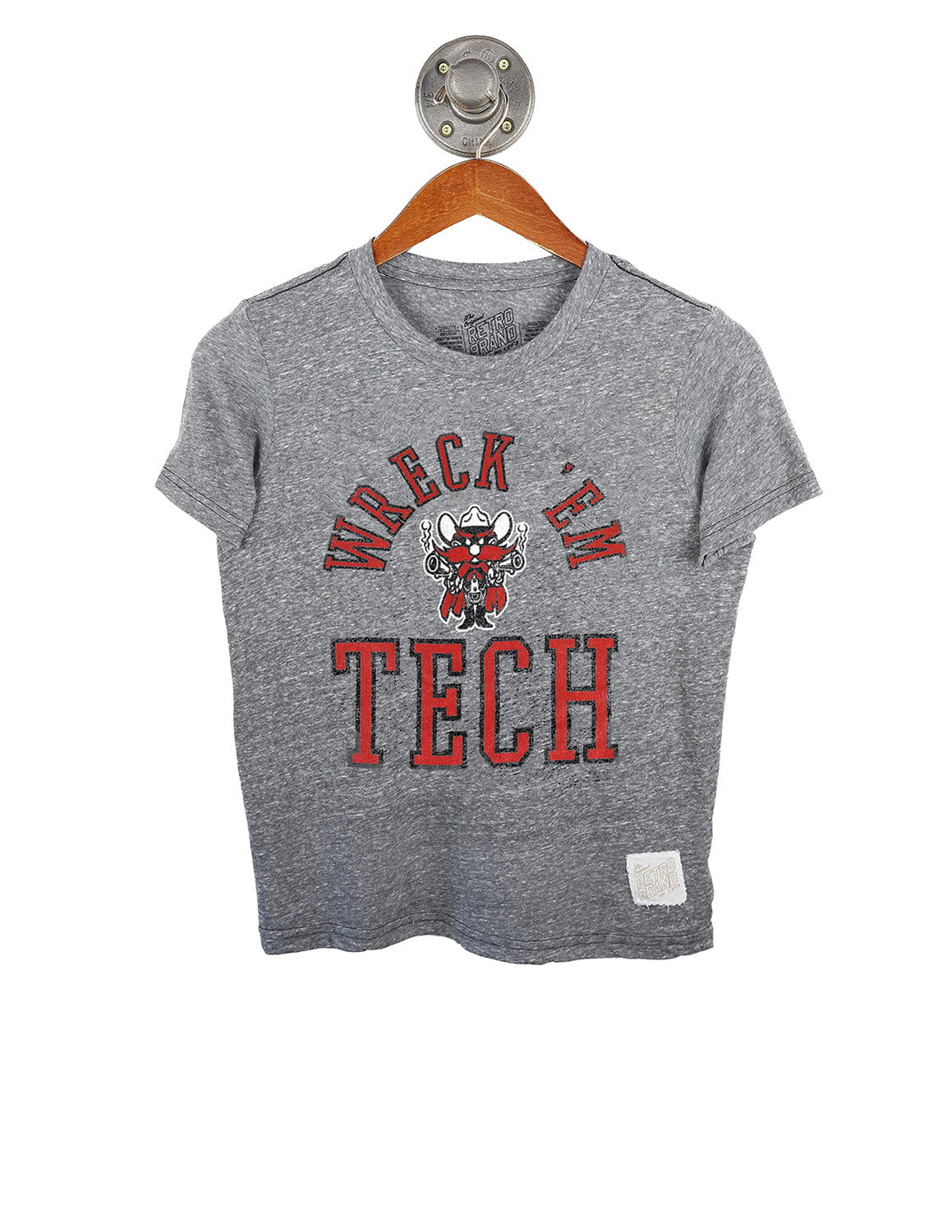 TTU Youth Vintage Short Sleeve Tee