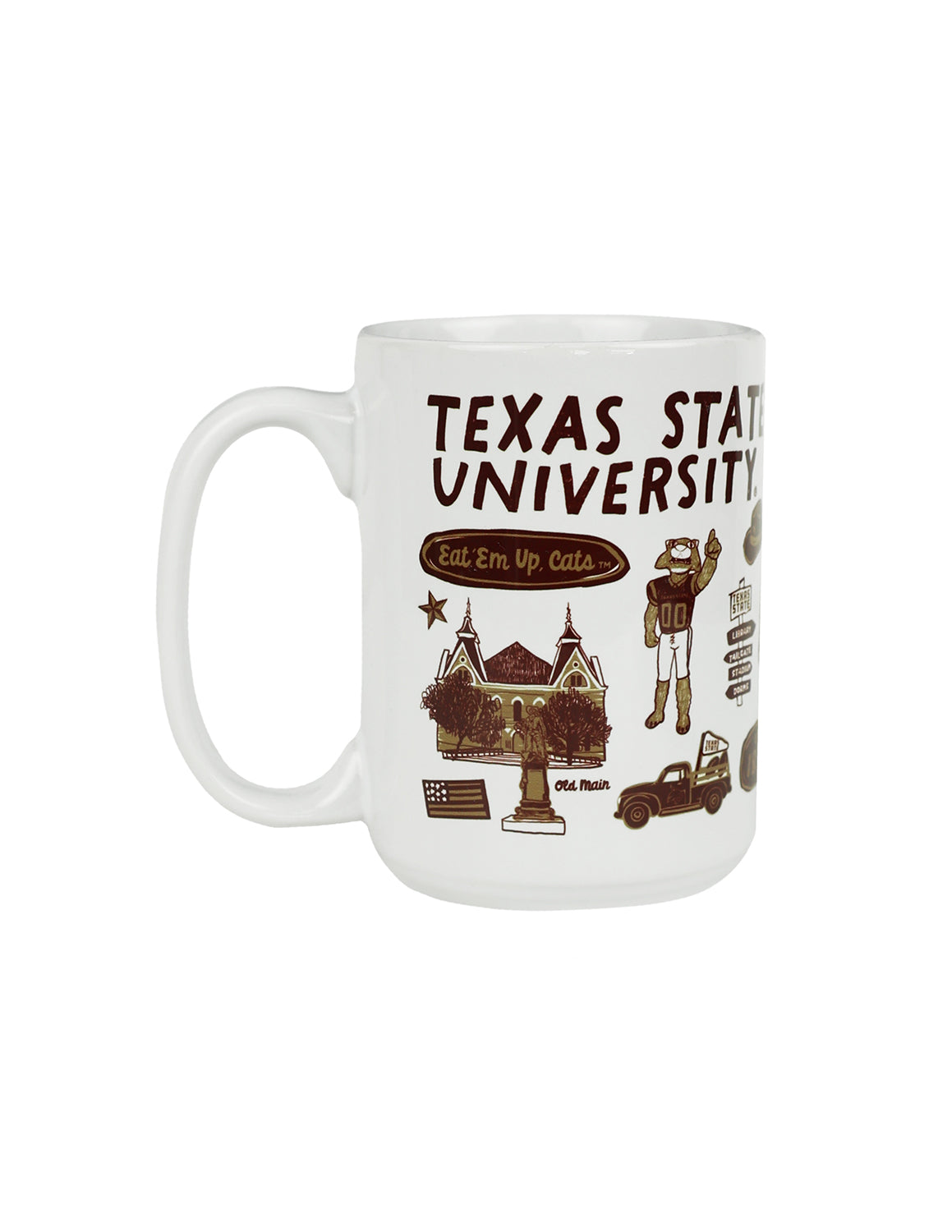 TXST Impressions 15oz. Mug