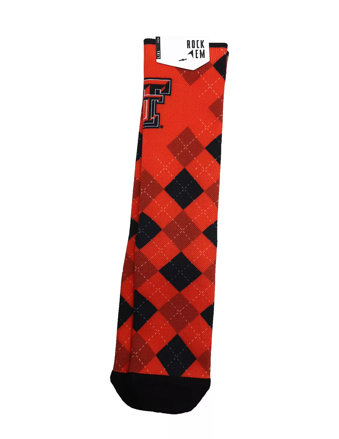 TTU Argyle Socks
