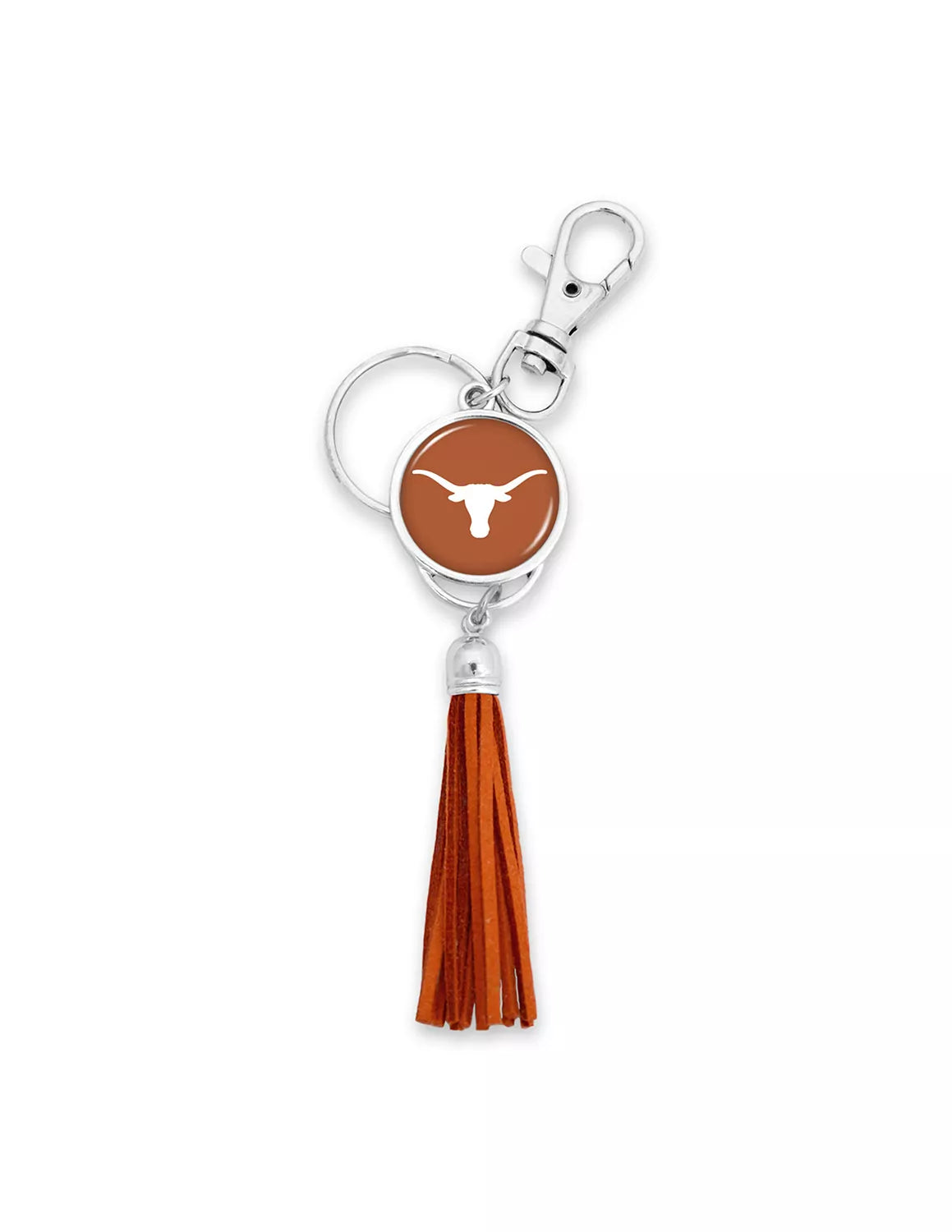 UT Tassel Keychain