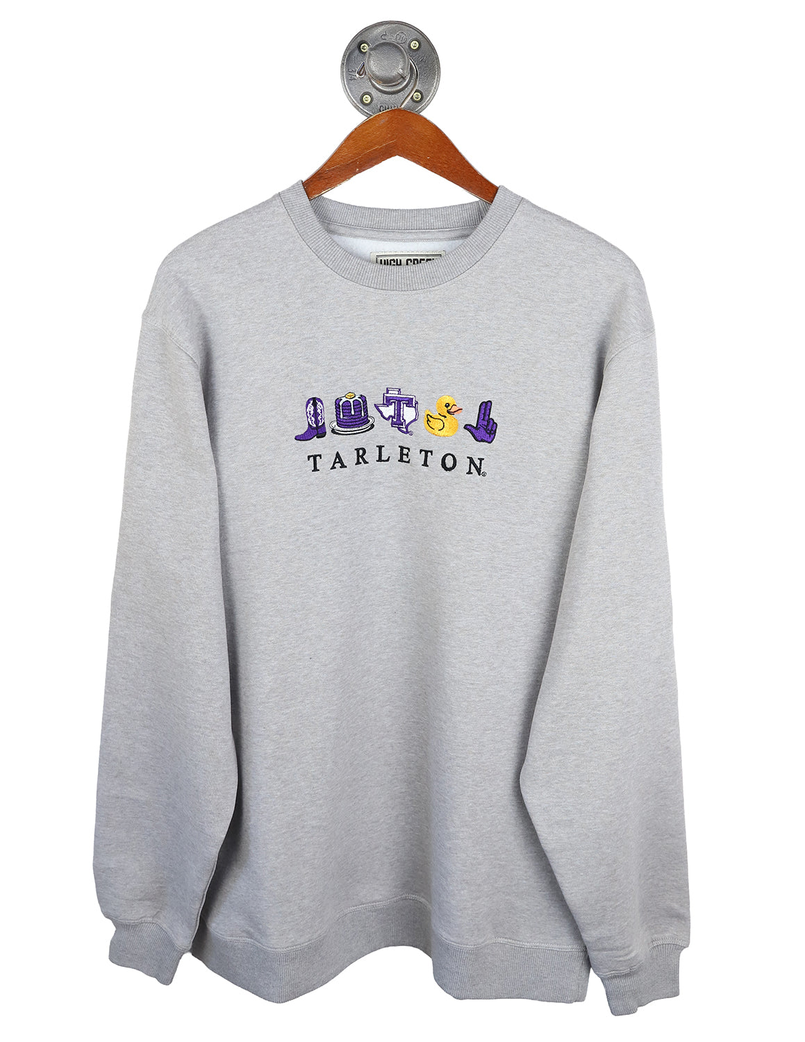 TSU G College Icons Crewneck Sweater