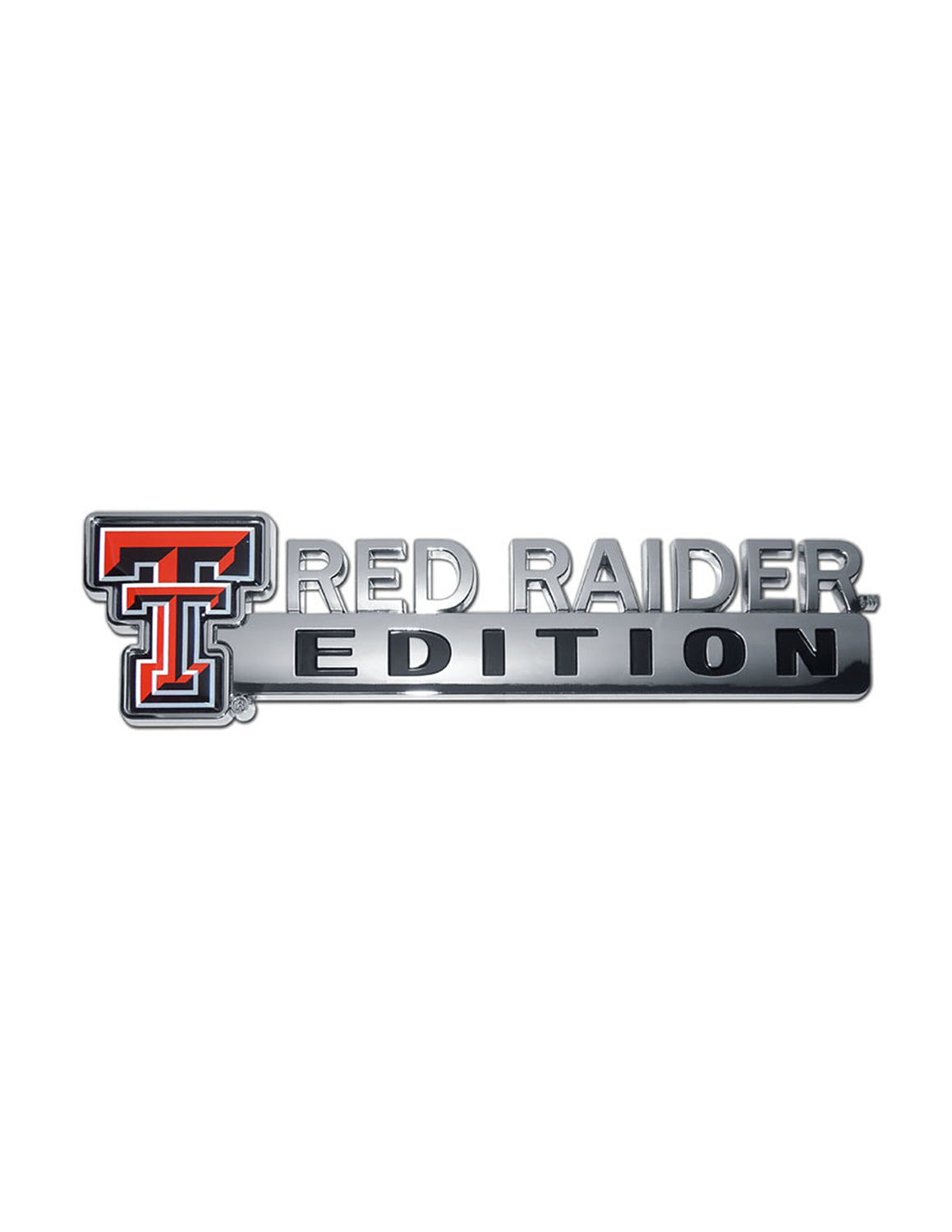 TTU Red Raider Edition Car Emblem