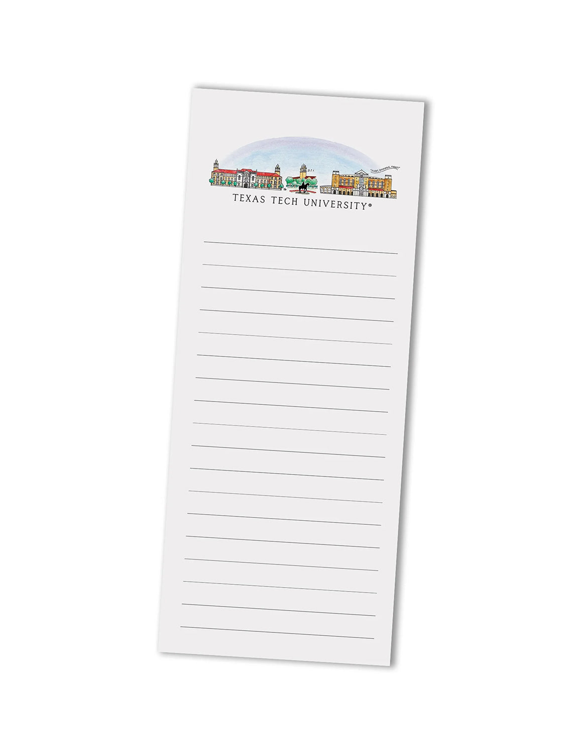 TTU Skyline Notepad
