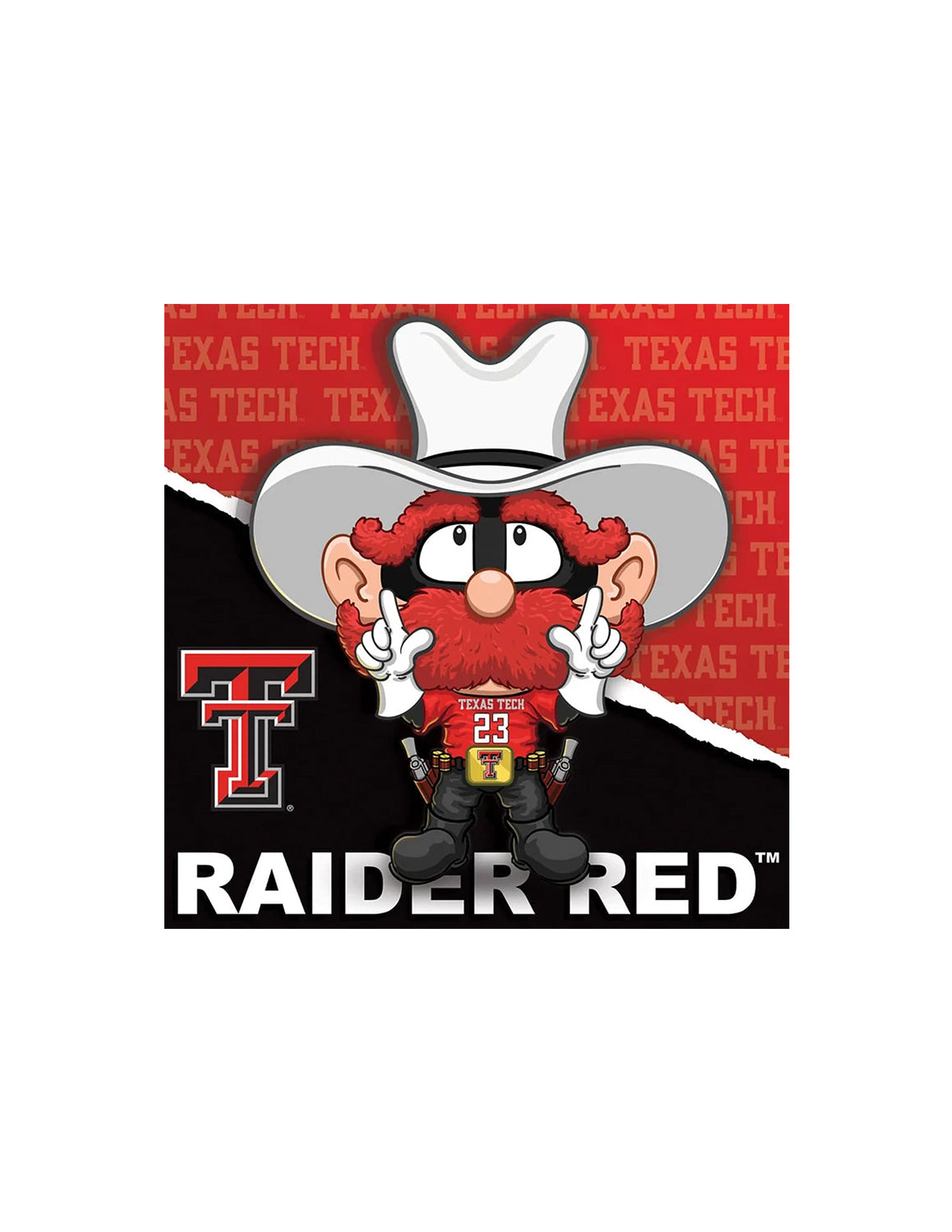 TTU Mascot 100 Piece Jigsaw Puzzle
