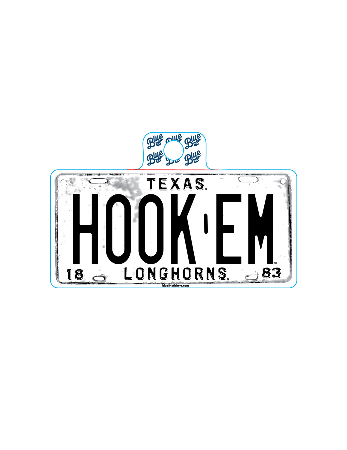 UT License Plate