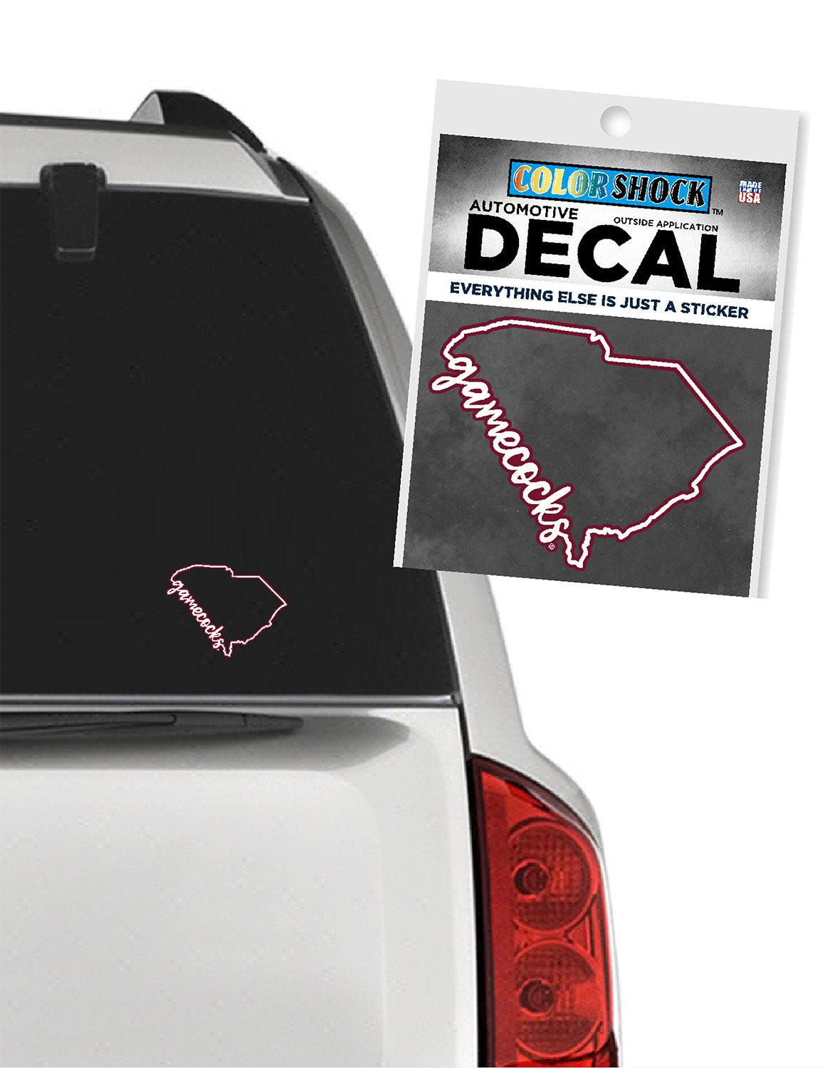 USC Gamecocks State Script Decal