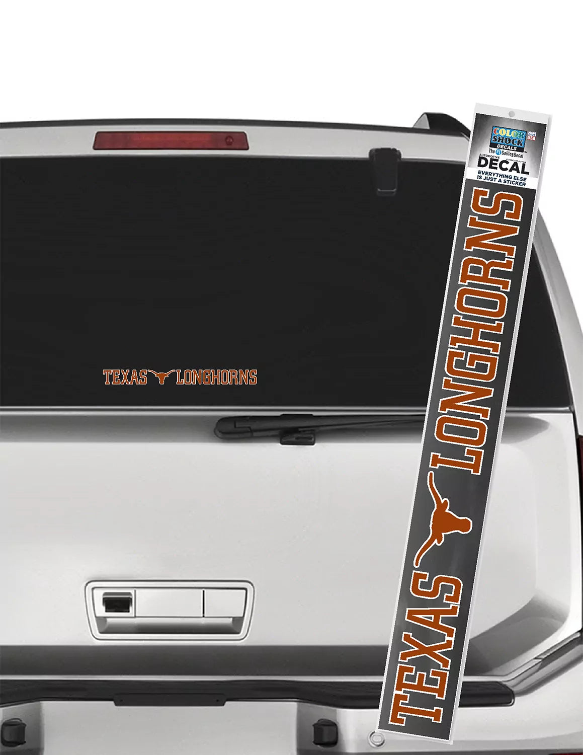 UT Texas Next To Longhorns Decal