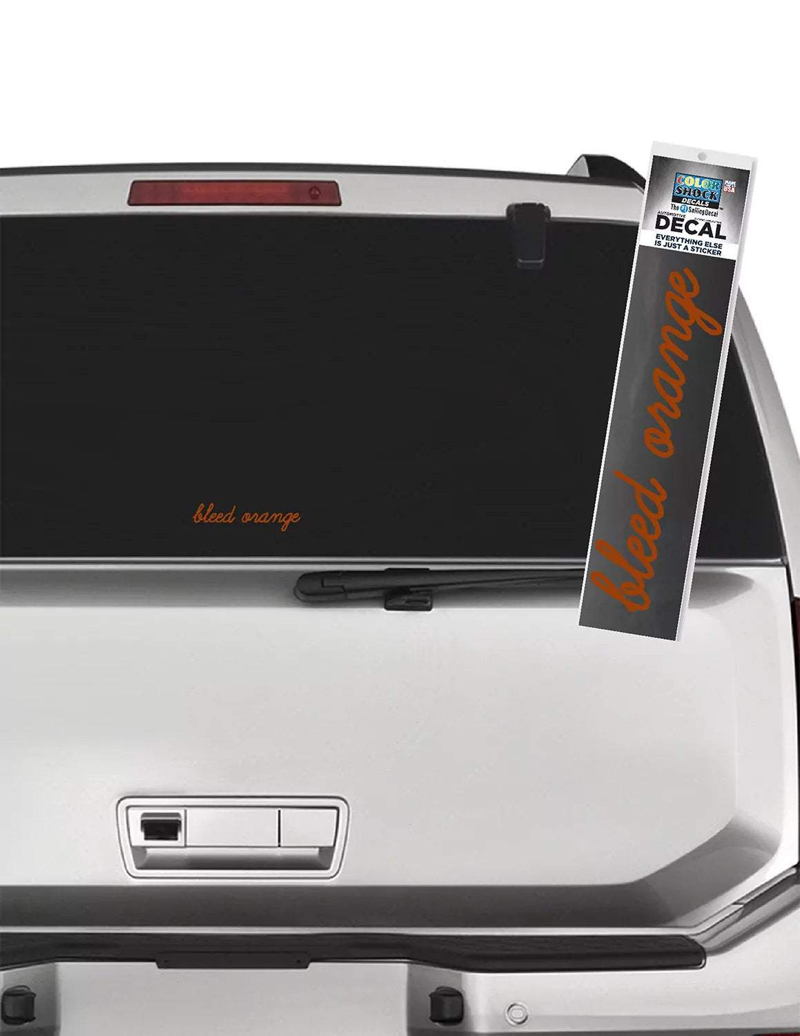 UT Bleed Orange Decal