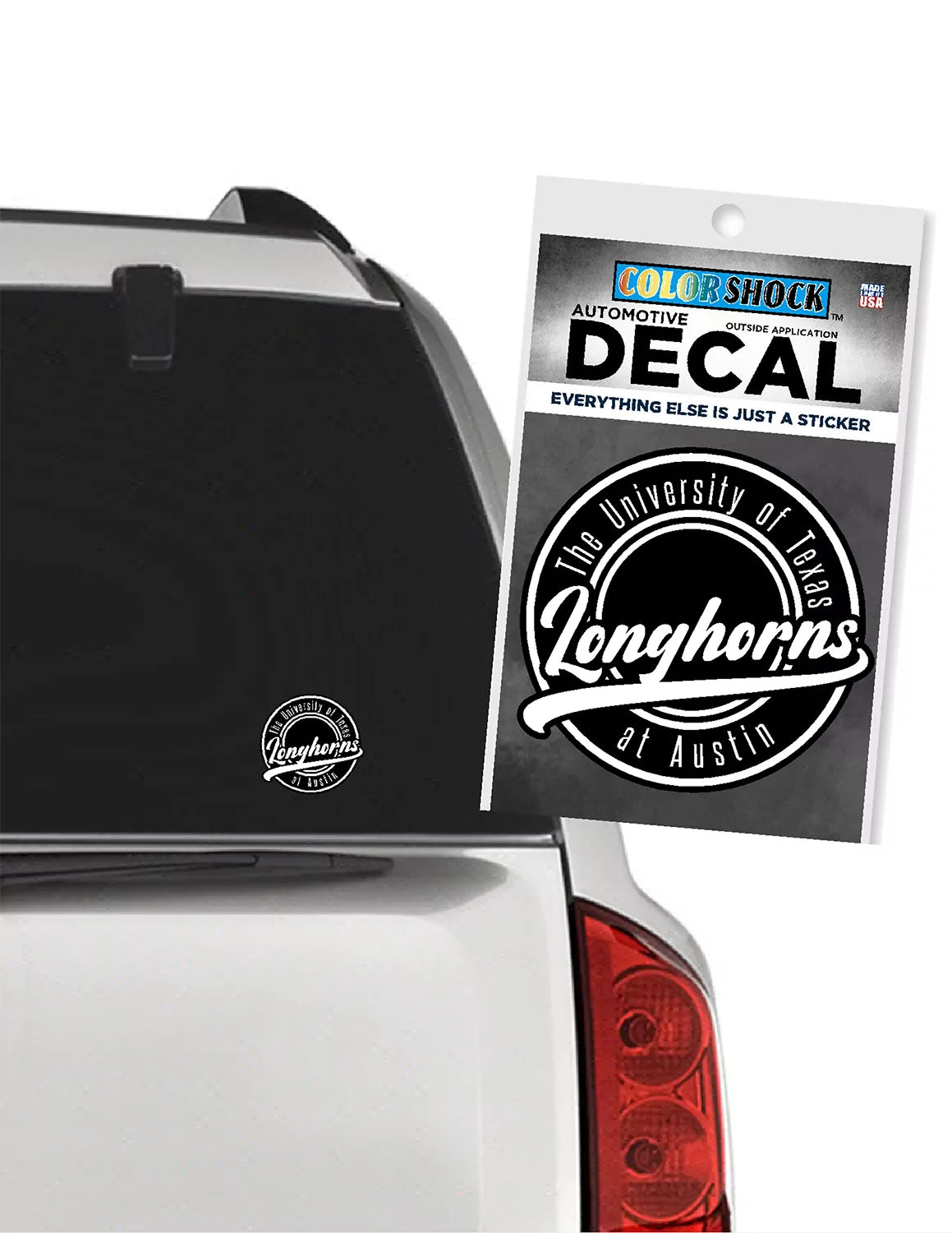 UT Over Longhorns Decal