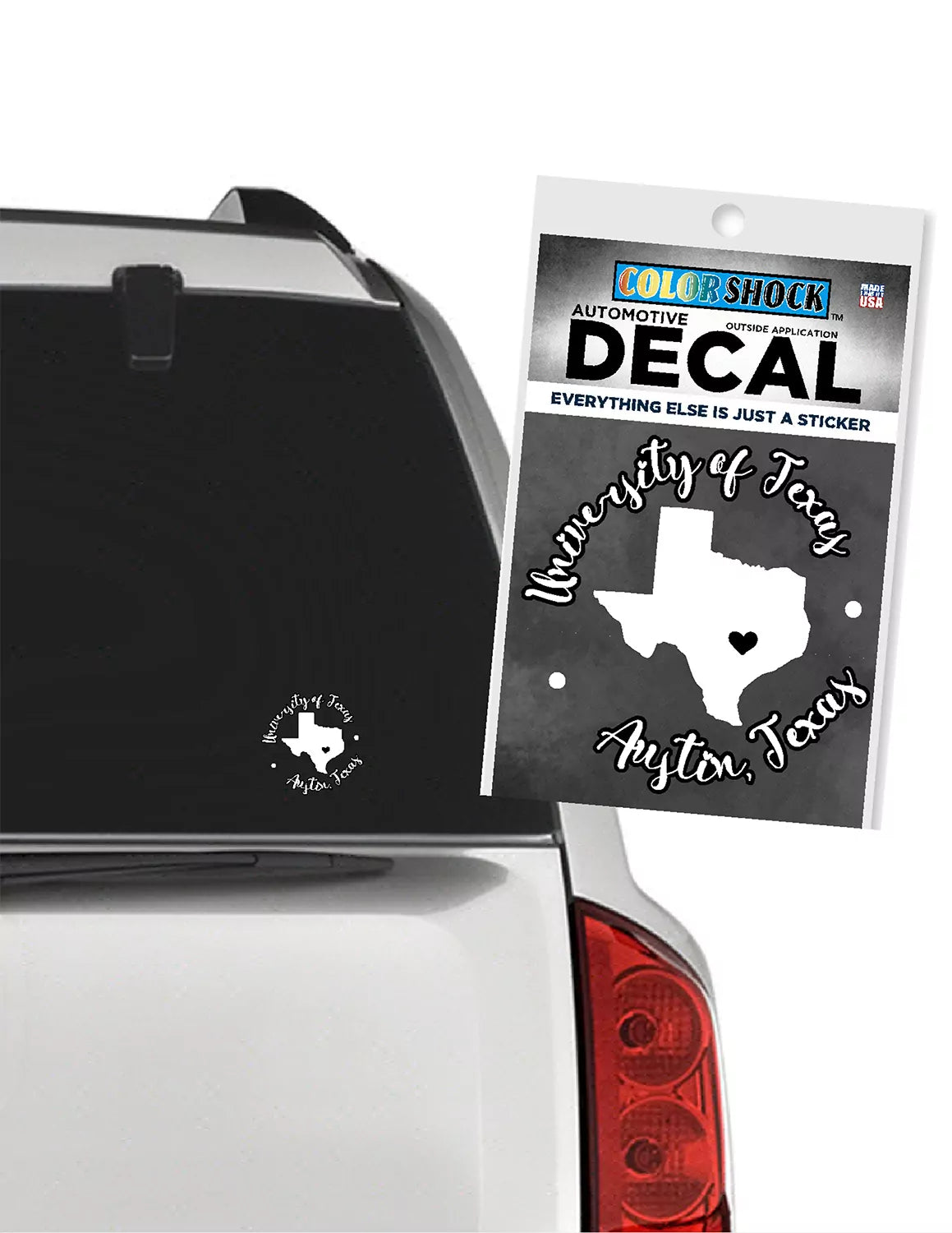 UT Wording State Decal