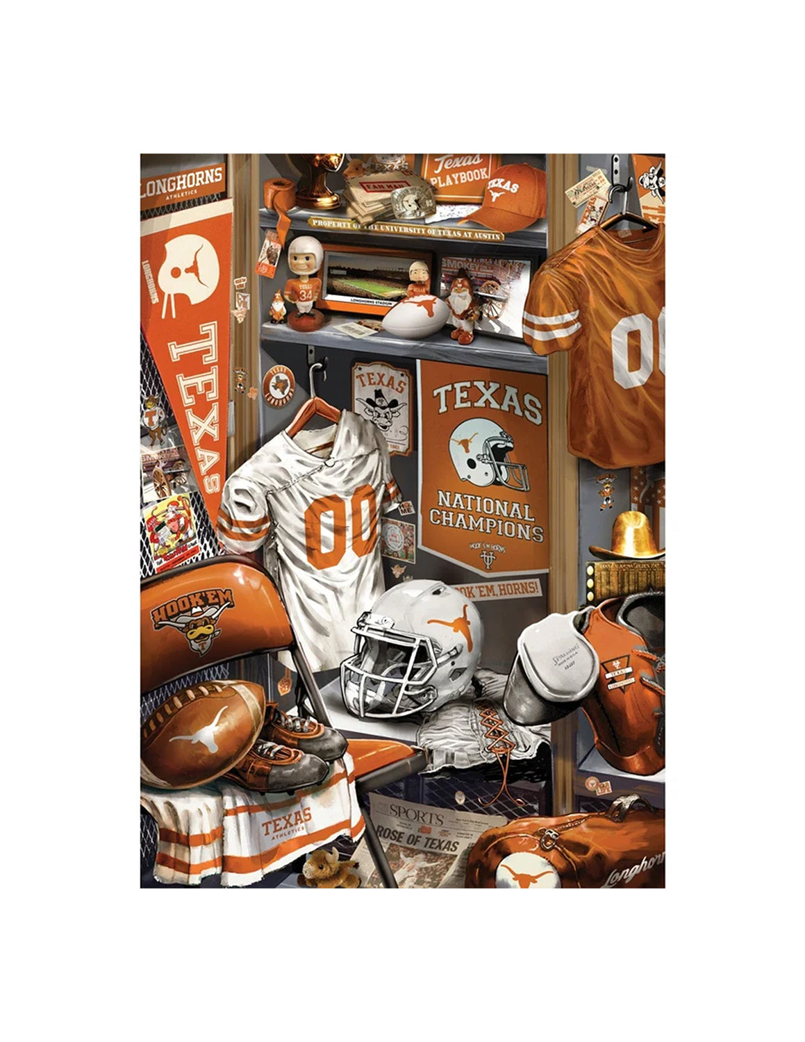 UT 500pc. Locker Room Puzzle