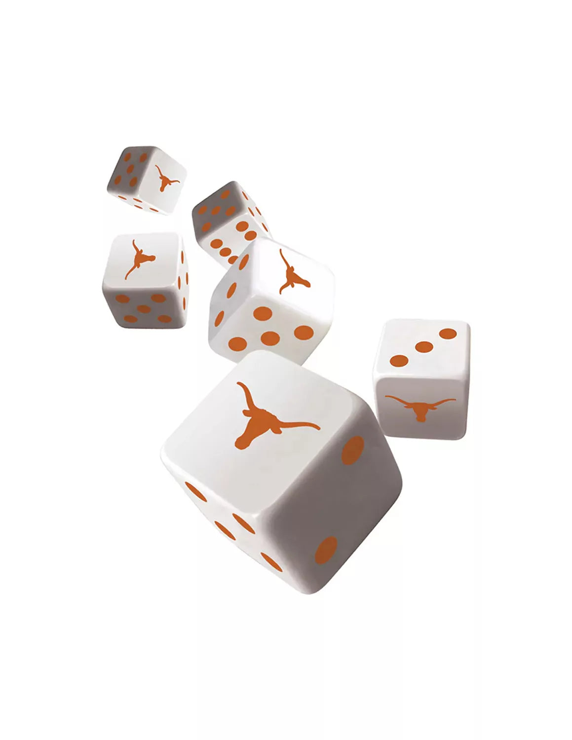 UT Longhorn Dice Set
