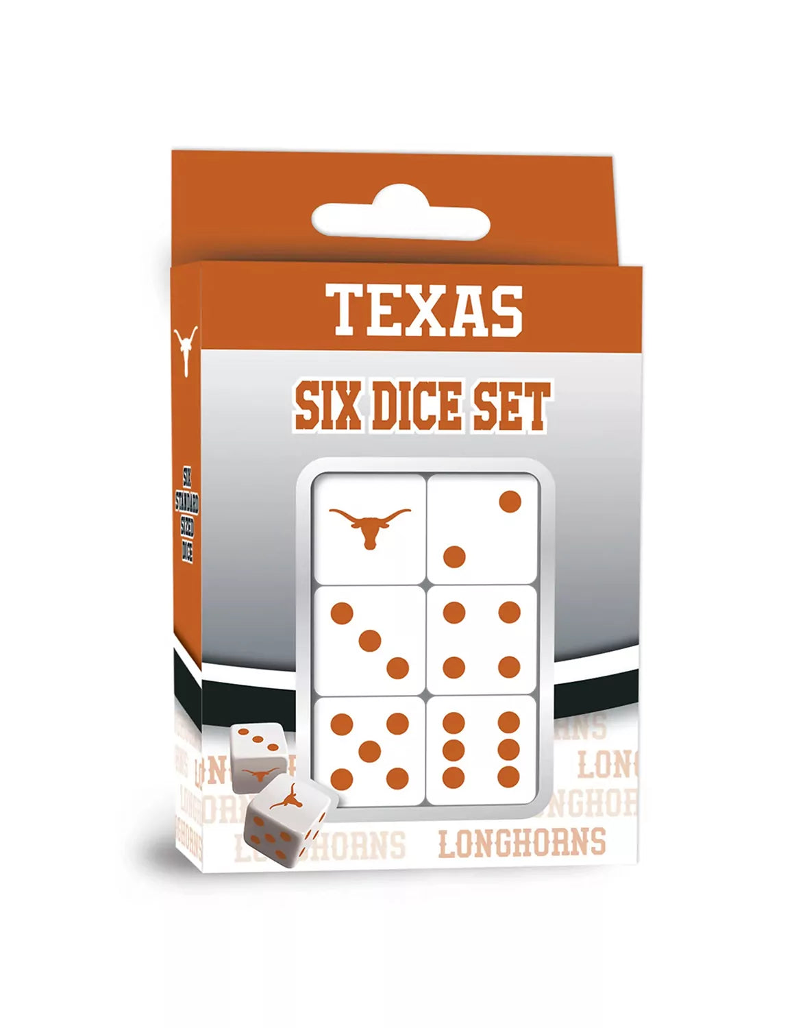 UT Longhorn Dice Set