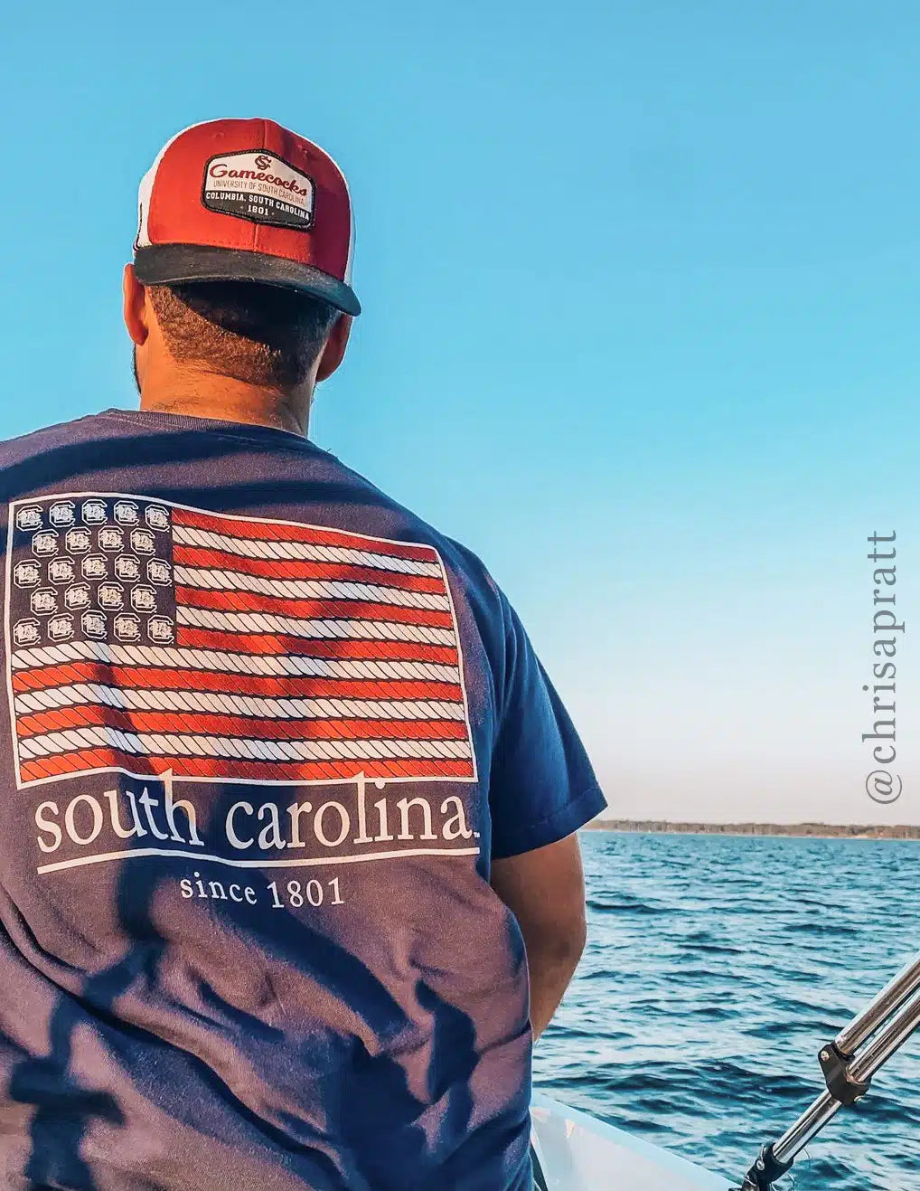 USC American Flag Short Sleeve