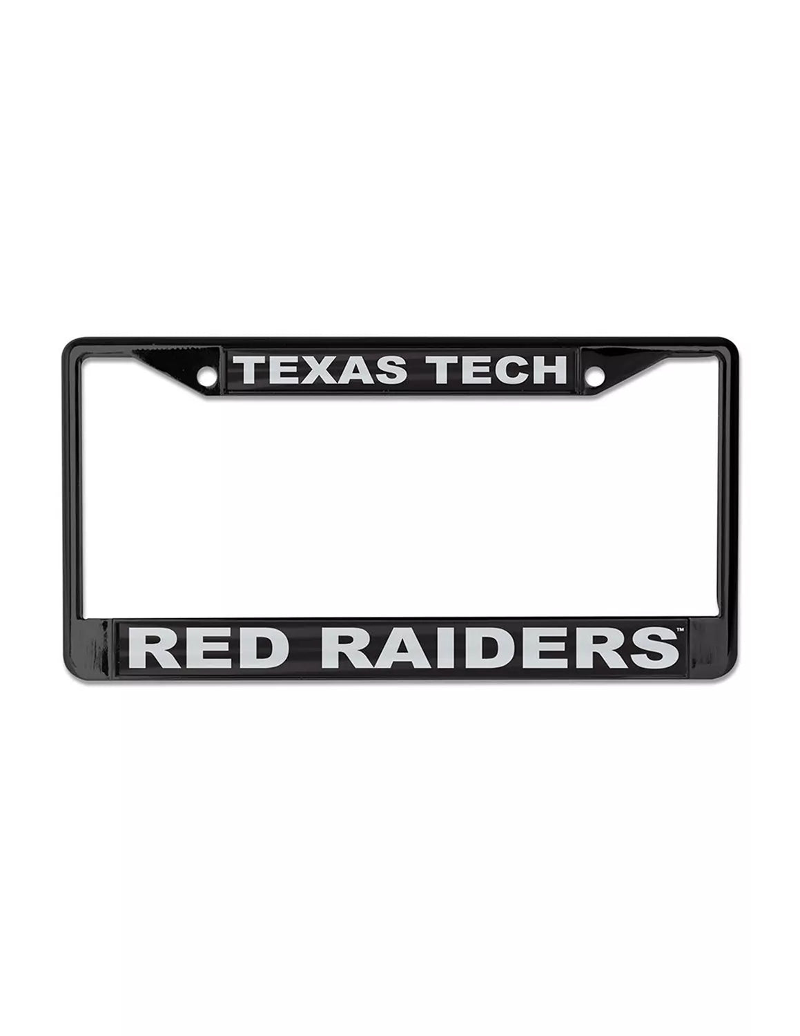 TTU Red Raider Blackout License Plate Frame