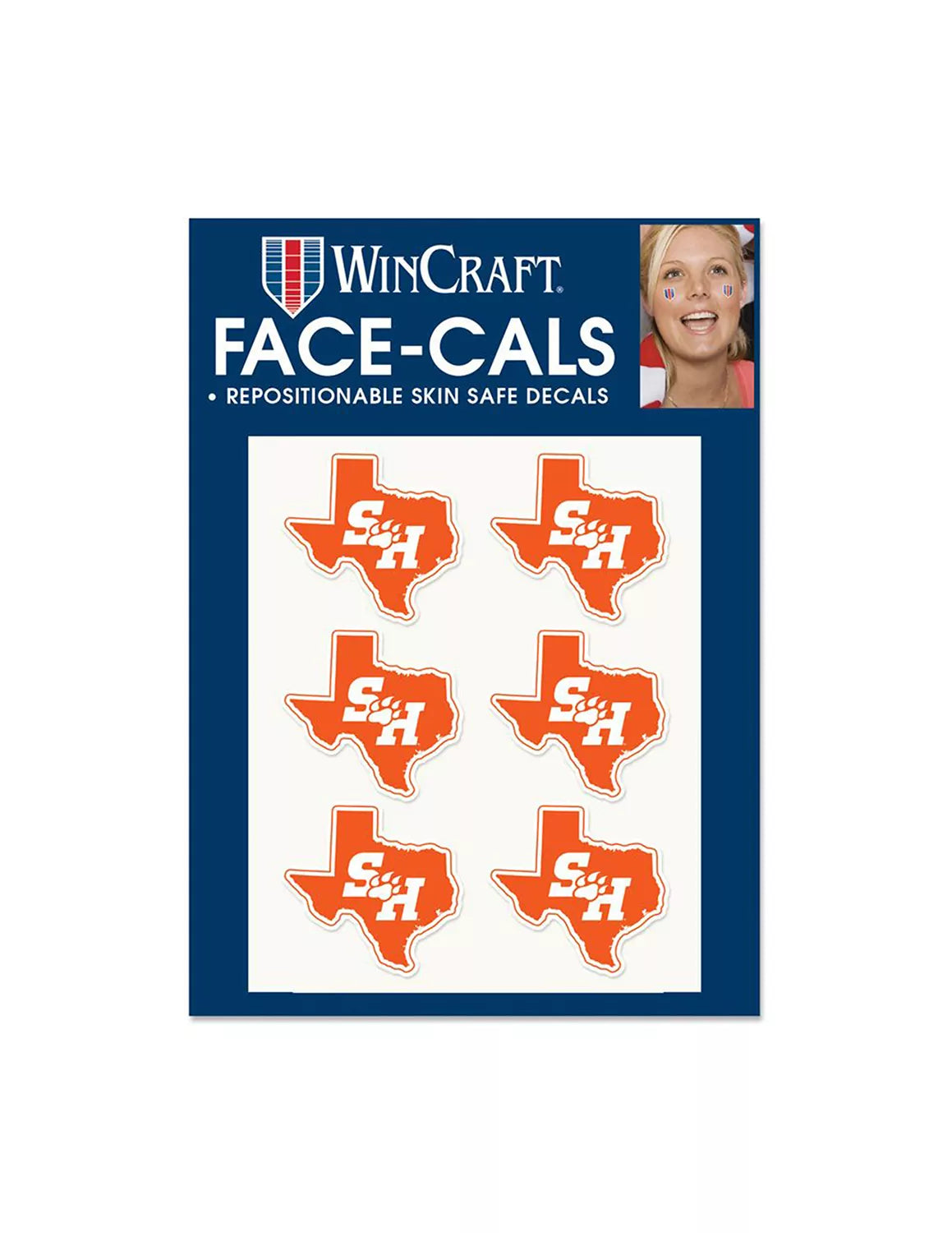 SHSU TX Face-Cals